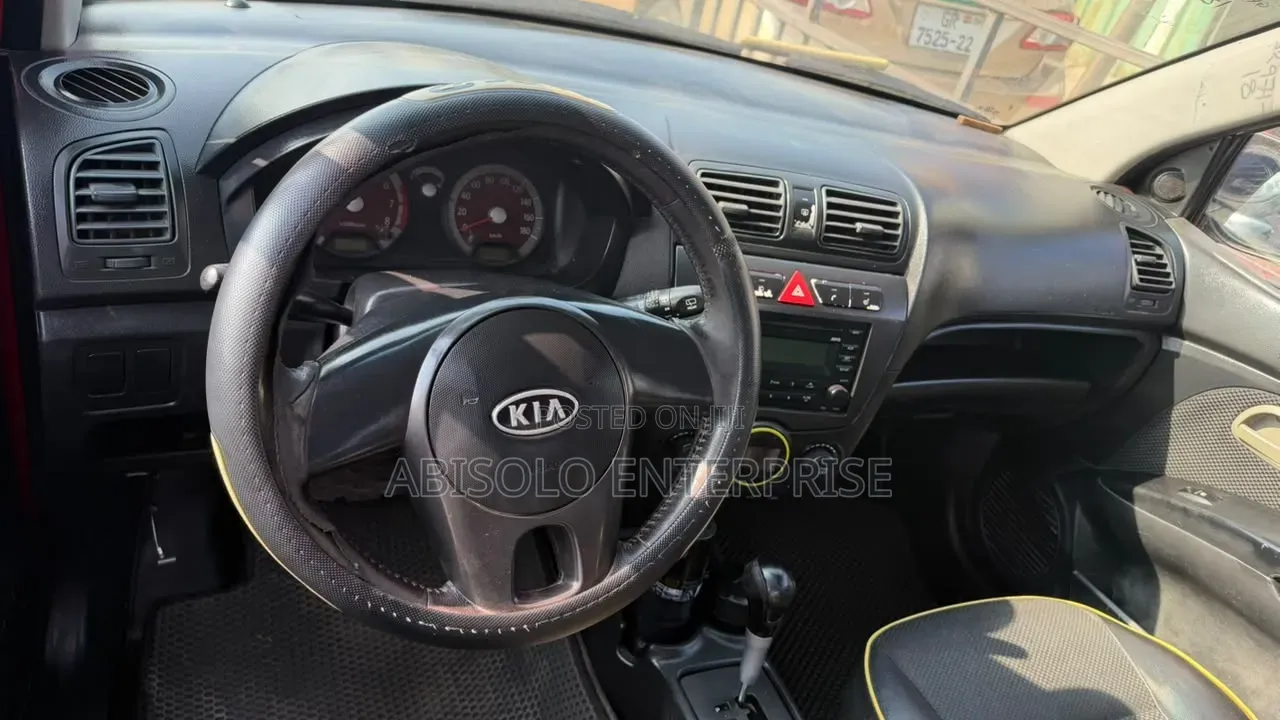 Kia Morning 2010 Red