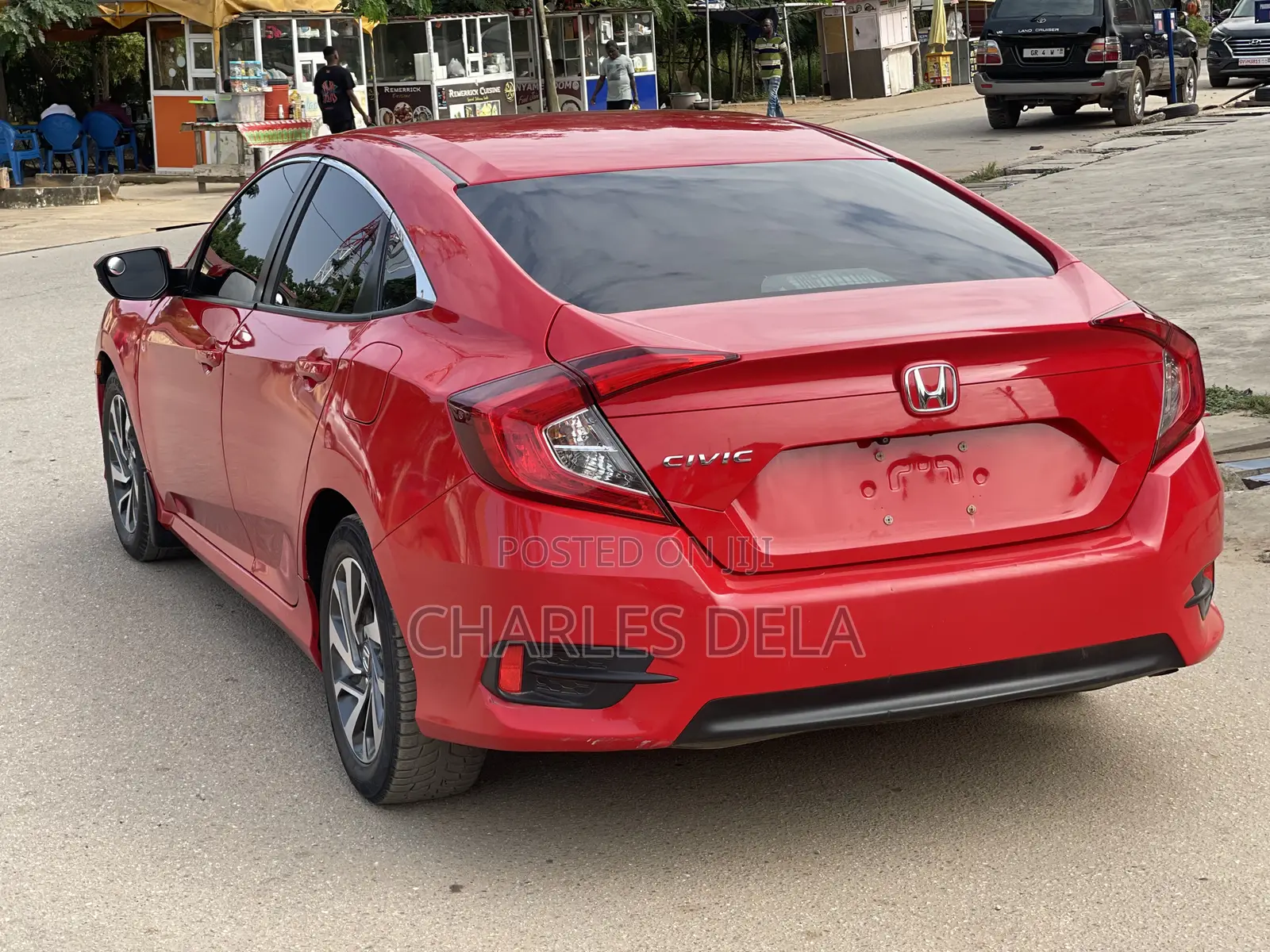 Honda Civic EX-T 4dr Sedan (1.5L 4cyl) 2017 Red