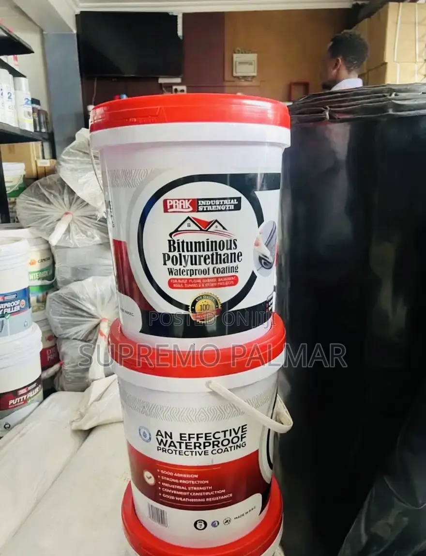 20kg Industrial Bituminous Polyurethane Waterproof Coating