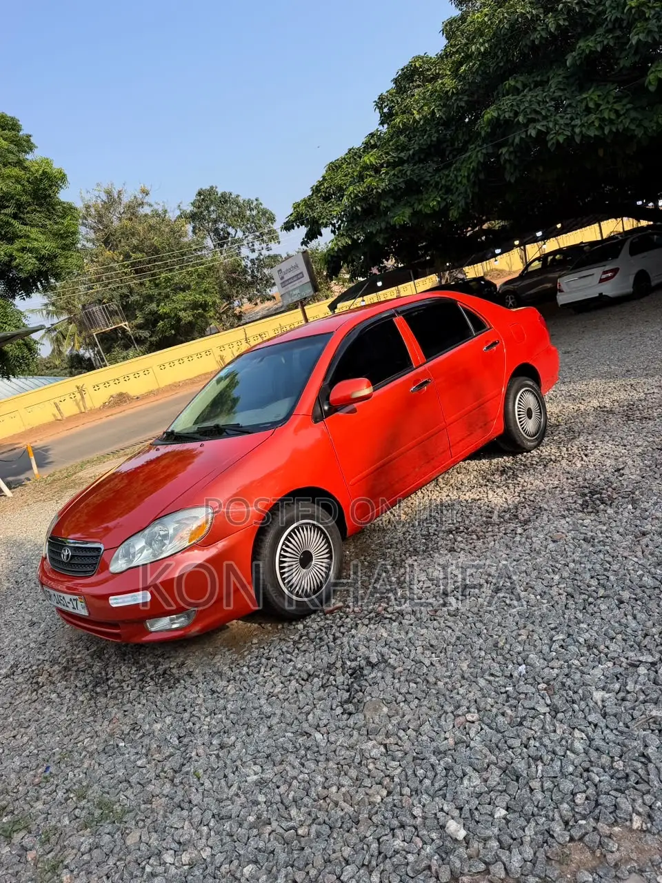 Toyota Corolla LE 2007 Red