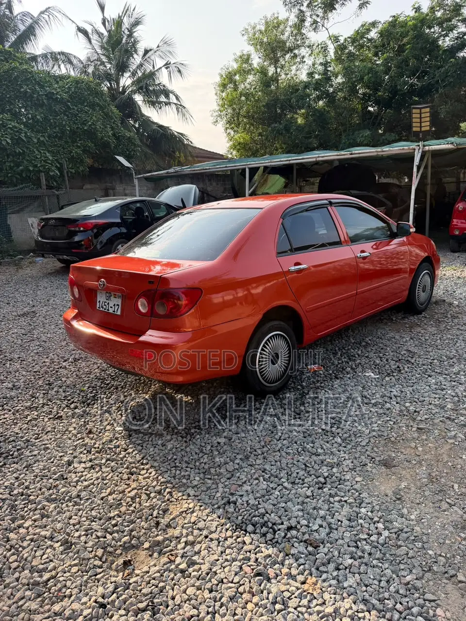 Toyota Corolla LE 2007 Red