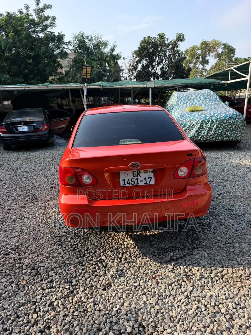 Toyota Corolla LE 2007 Red