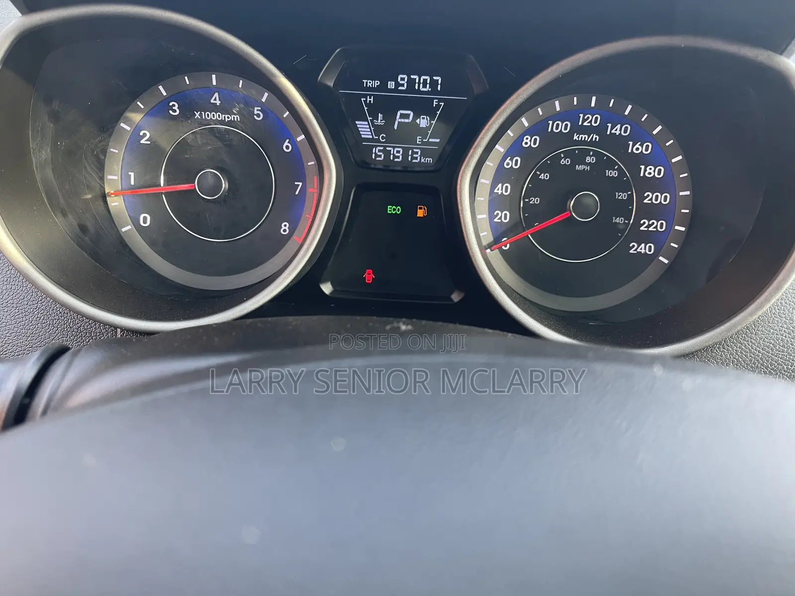 Hyundai Elantra Limited Sedan FWD (1.8L 4cyl 6A) 2016 Gray
