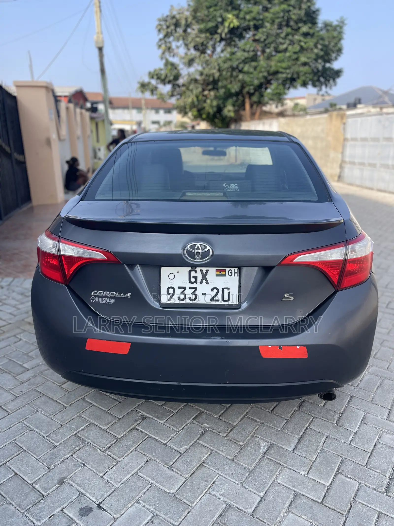 Toyota Corolla S Plus 4dr Sedan (1.8L 4cyl 6M) 2015 Gray