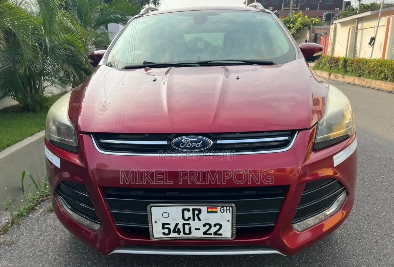 Ford Escape Titanium 4dr SUV AWD (1.6L 4cyl Turbo 6A) 2014 Red