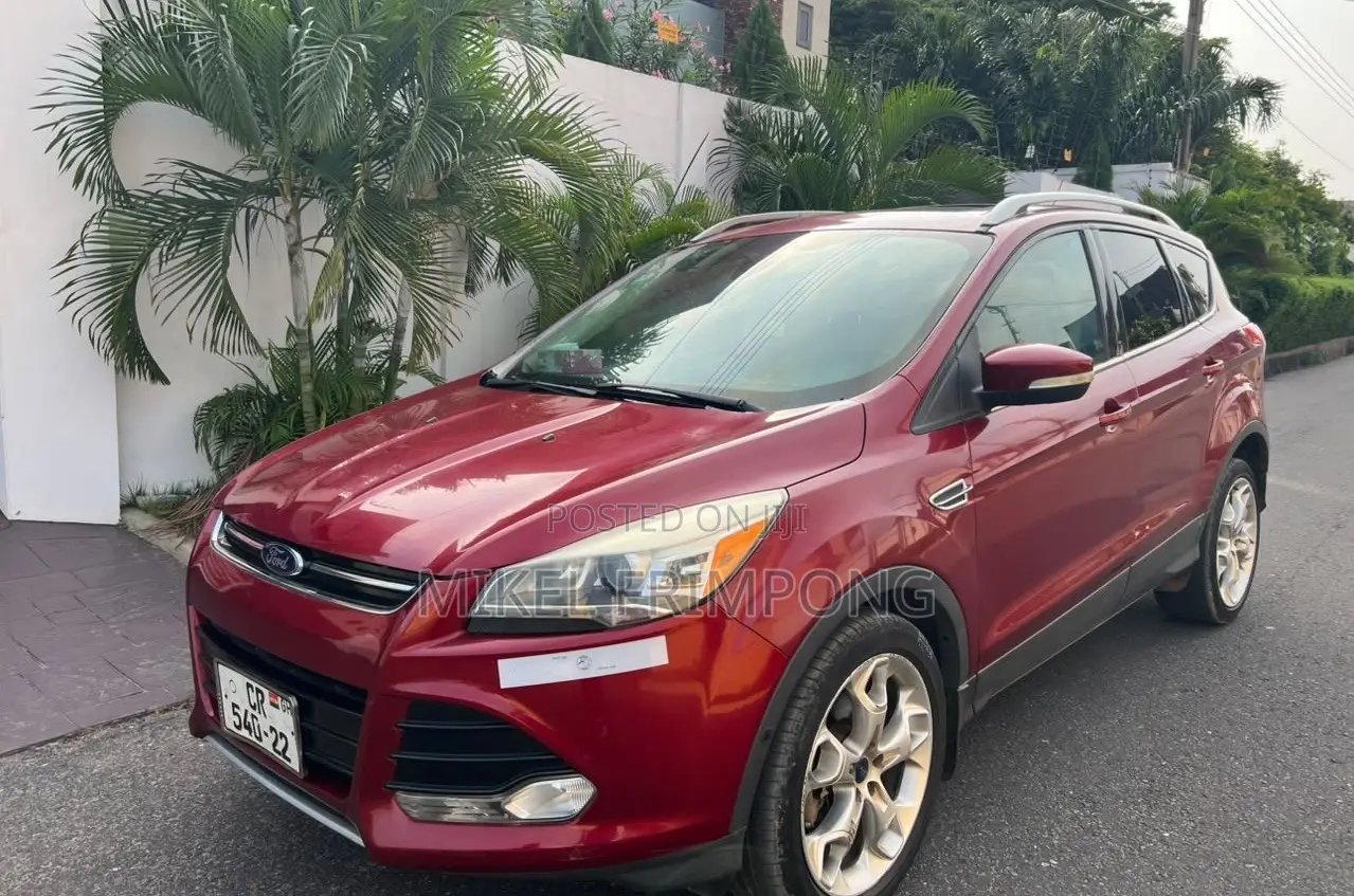 Ford Escape Titanium 4dr SUV AWD (1.6L 4cyl Turbo 6A) 2014 Red