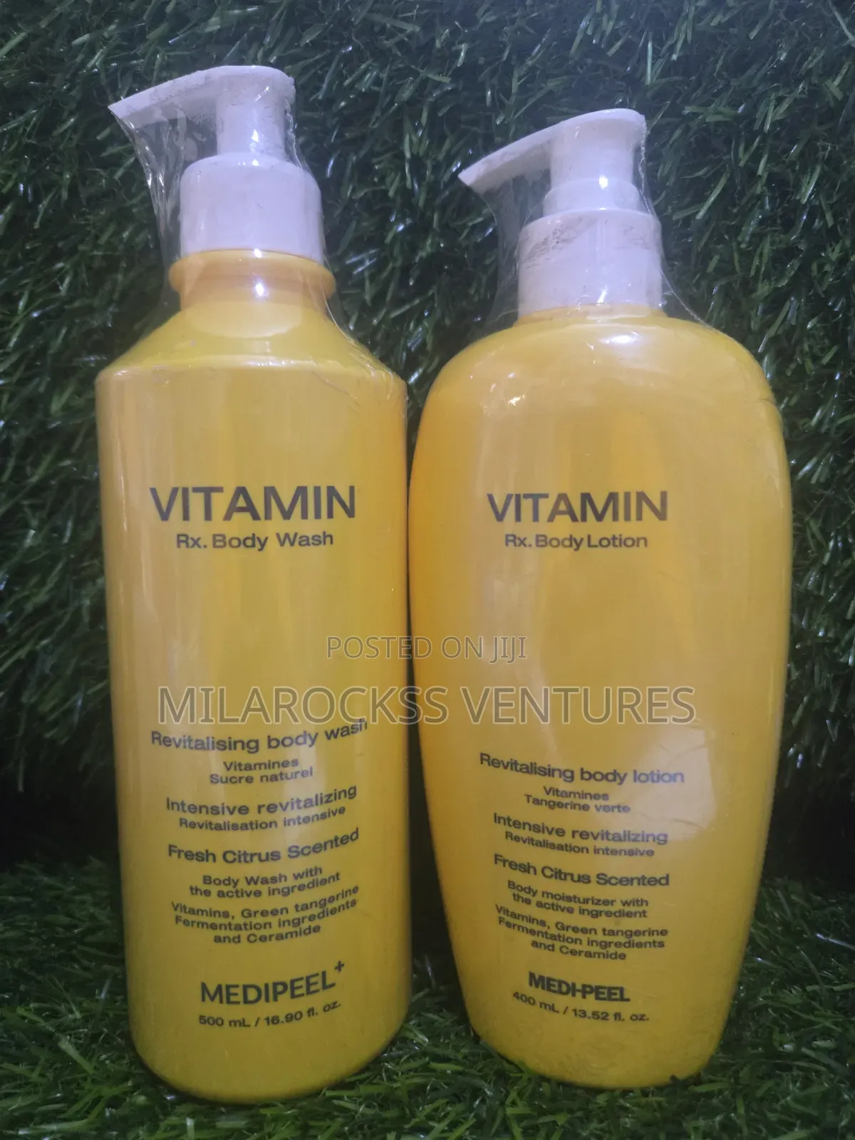 Medi-Peel Vitamin RX. Body Lotion and Body Wash.