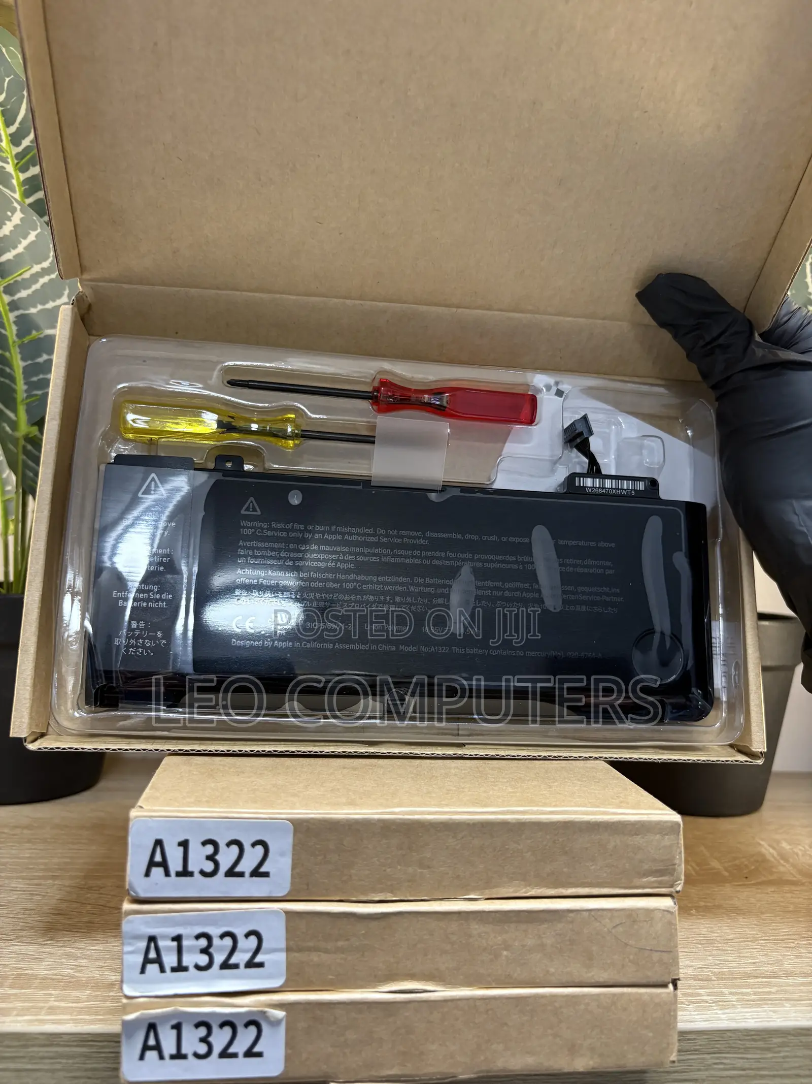 MacBook Pro 13inches 2009-2012 A1322 Battery
