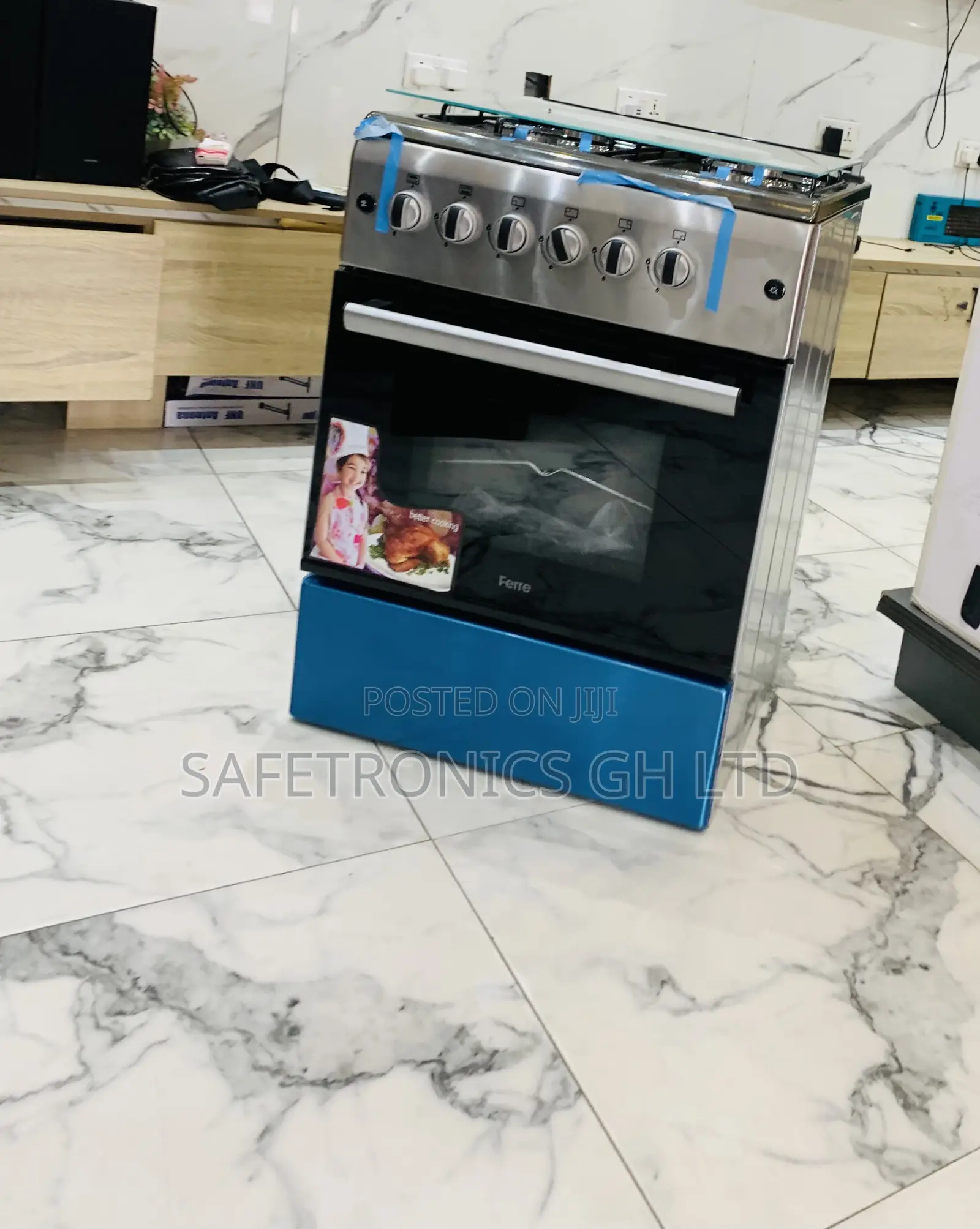 Durable Sleek Ferre 60×60 New Line Freestanding Cooker