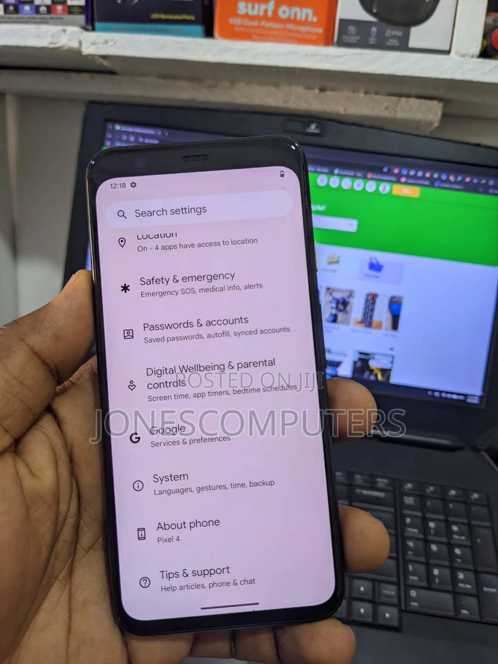 Google Pixel 4 64 GB Black
