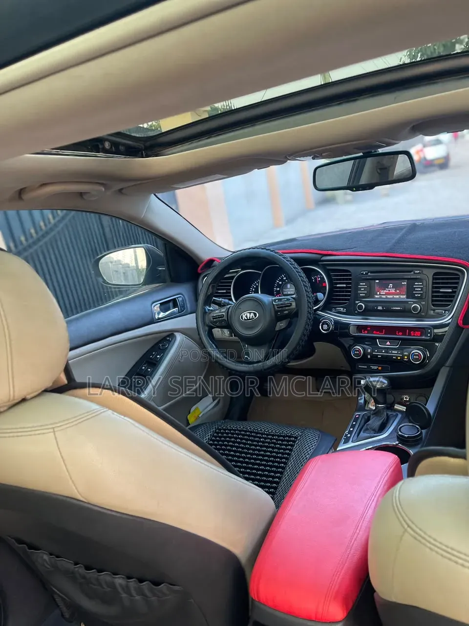 Kia Optima 2015 Burgundy