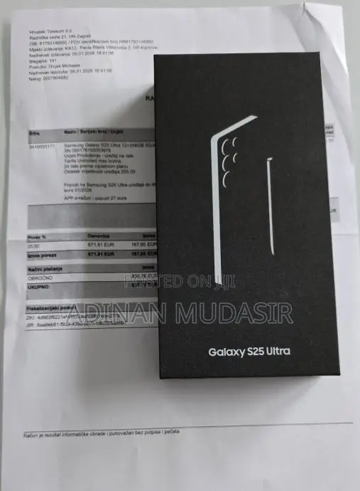 New Samsung Galaxy S25 Ultra 1 TB Black