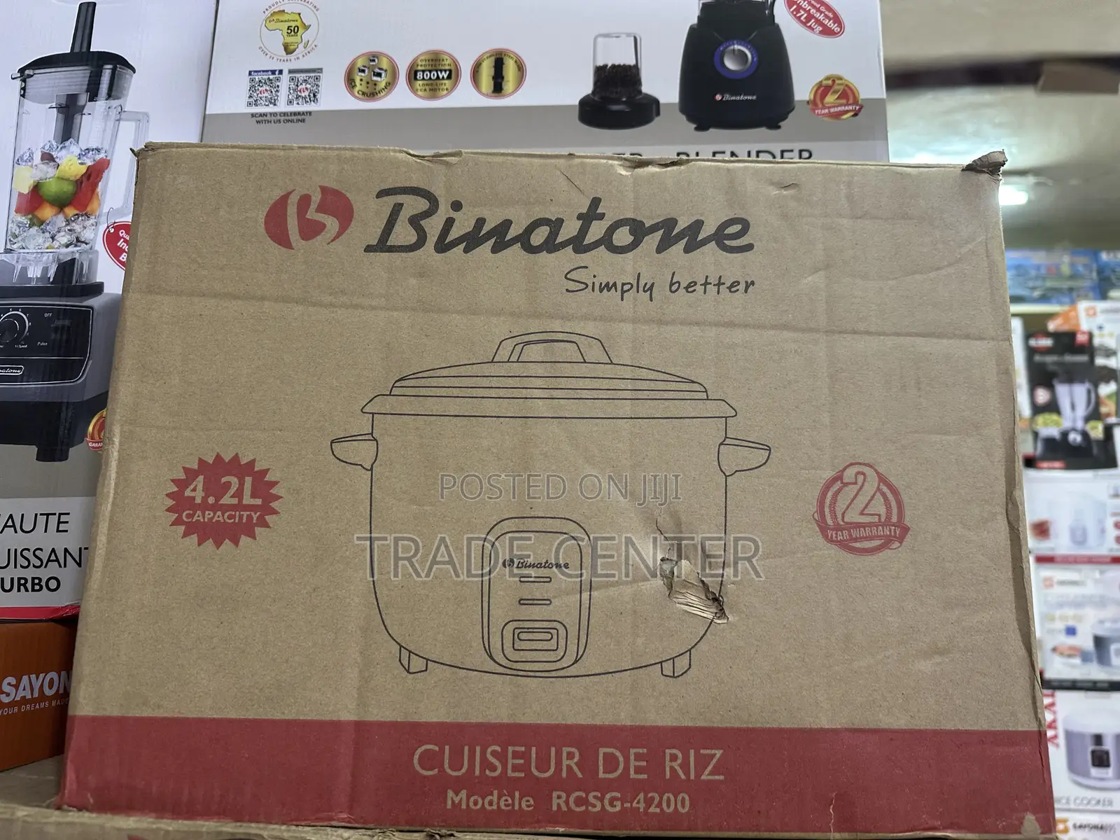 Binatone 4.2 Liters Capacity Rice Cooker