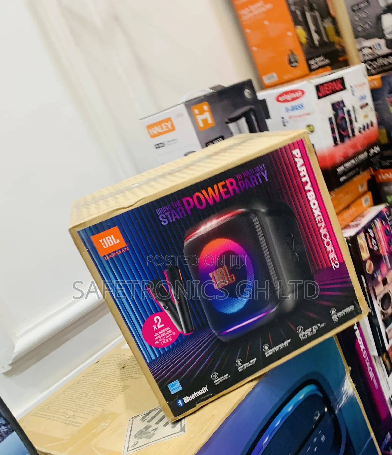 Premium JBL PartyBox Encore 2 Portable Party Speaker