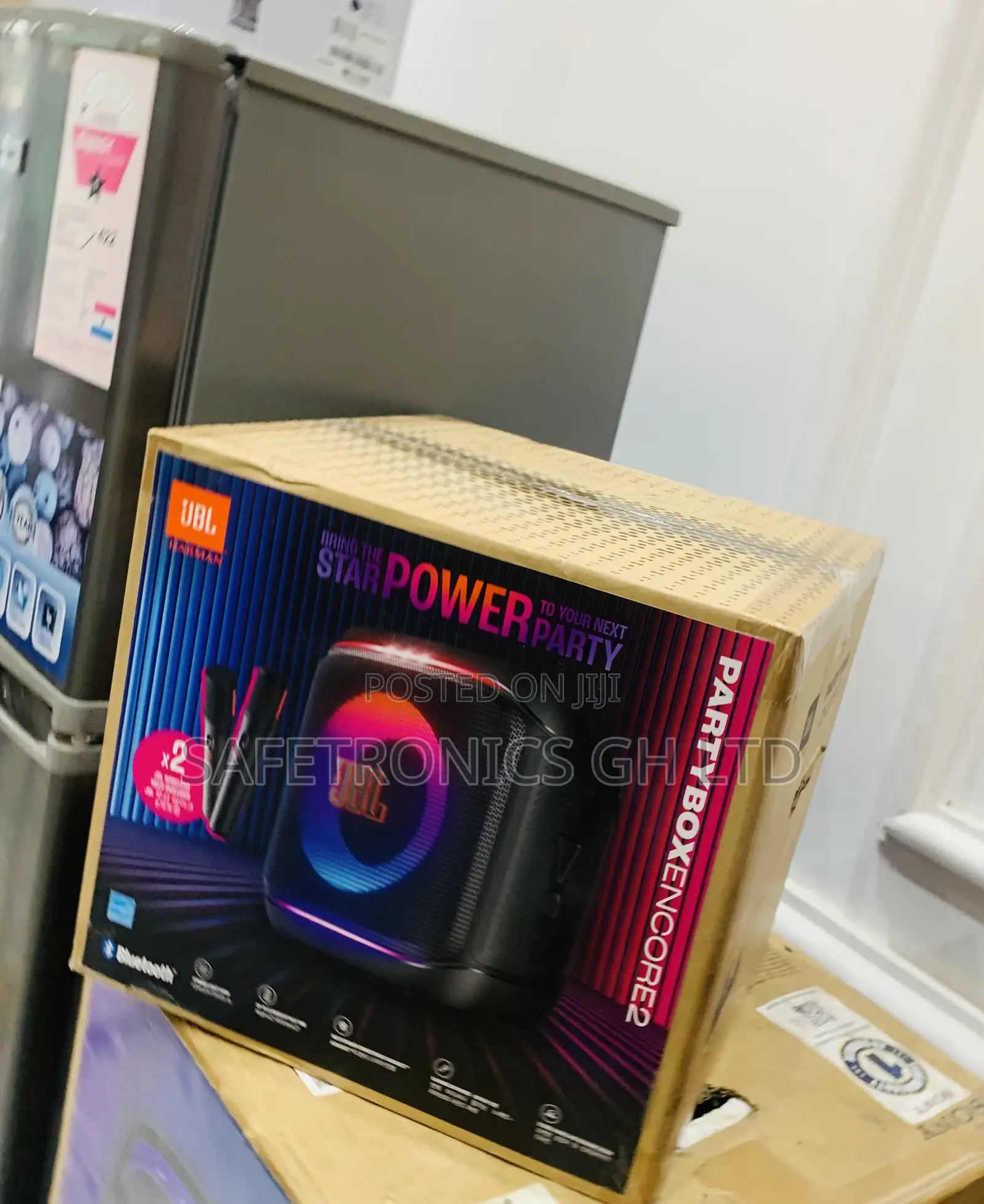 Quality Sleek JBL PartyBox Encore 2 Portable Party Speaker