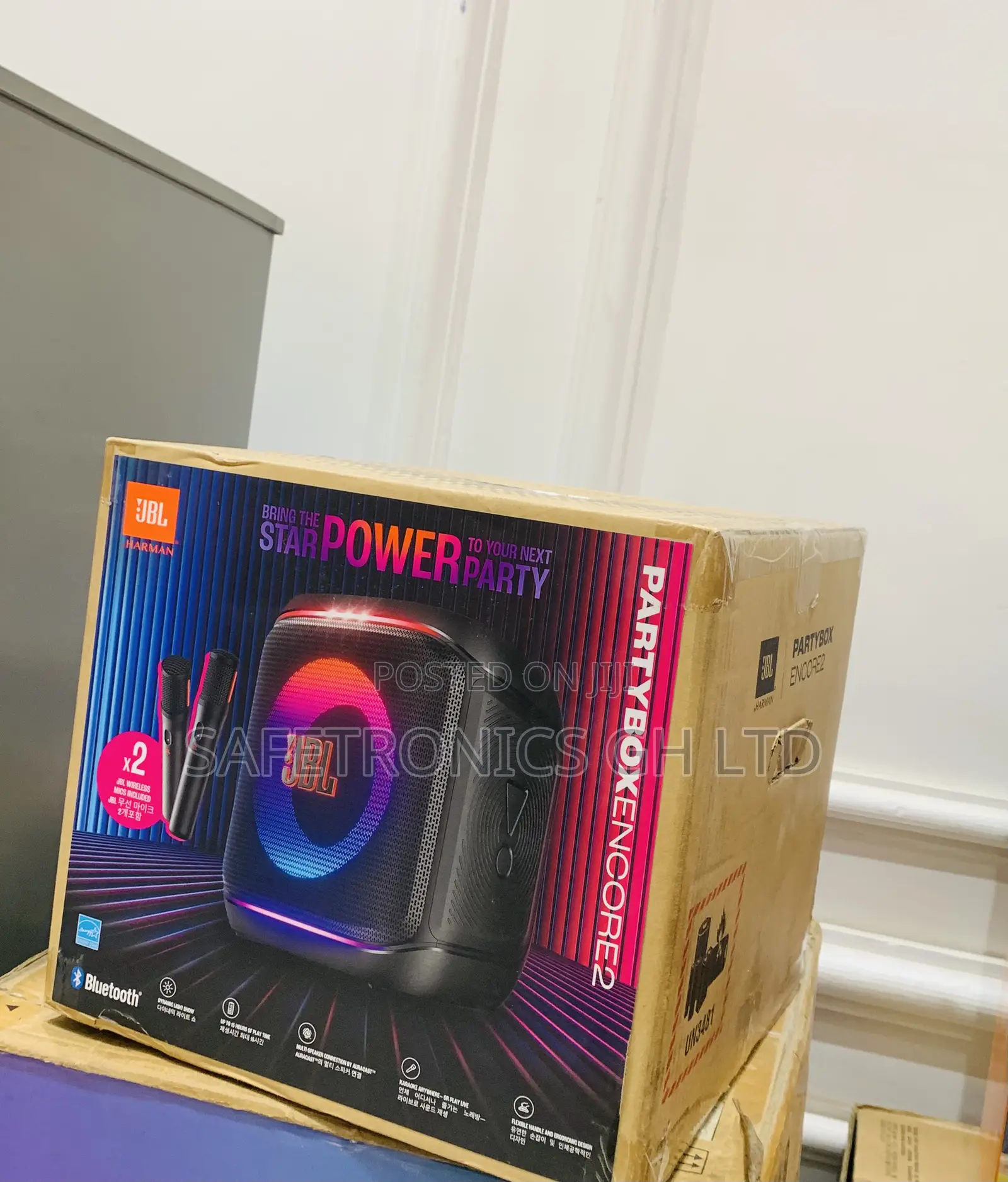 Secure Best JBL PartyBox Encore 2 Portable Party Speaker