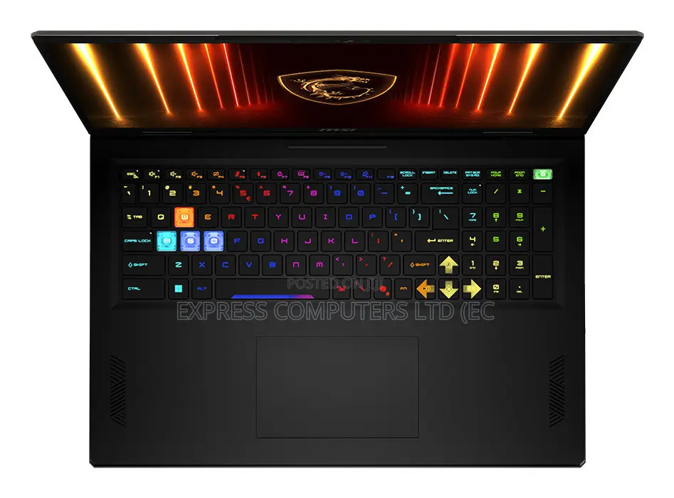 New Laptop MSI Vector 17 HX AI A2XWJG 64GB AMD Ryzen 9 SSD 2T