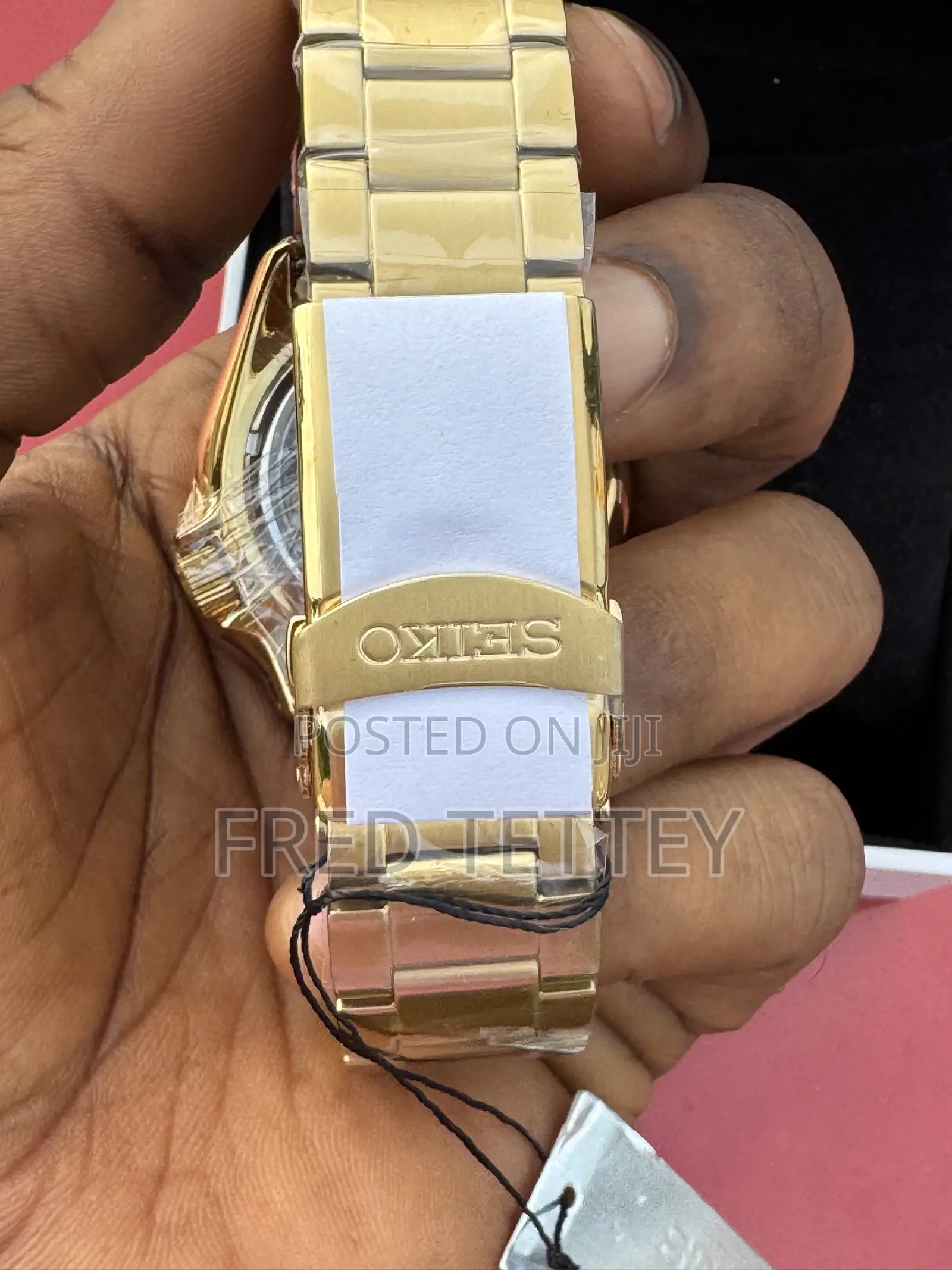 Seiko 5 Automatic Gold Tone Men