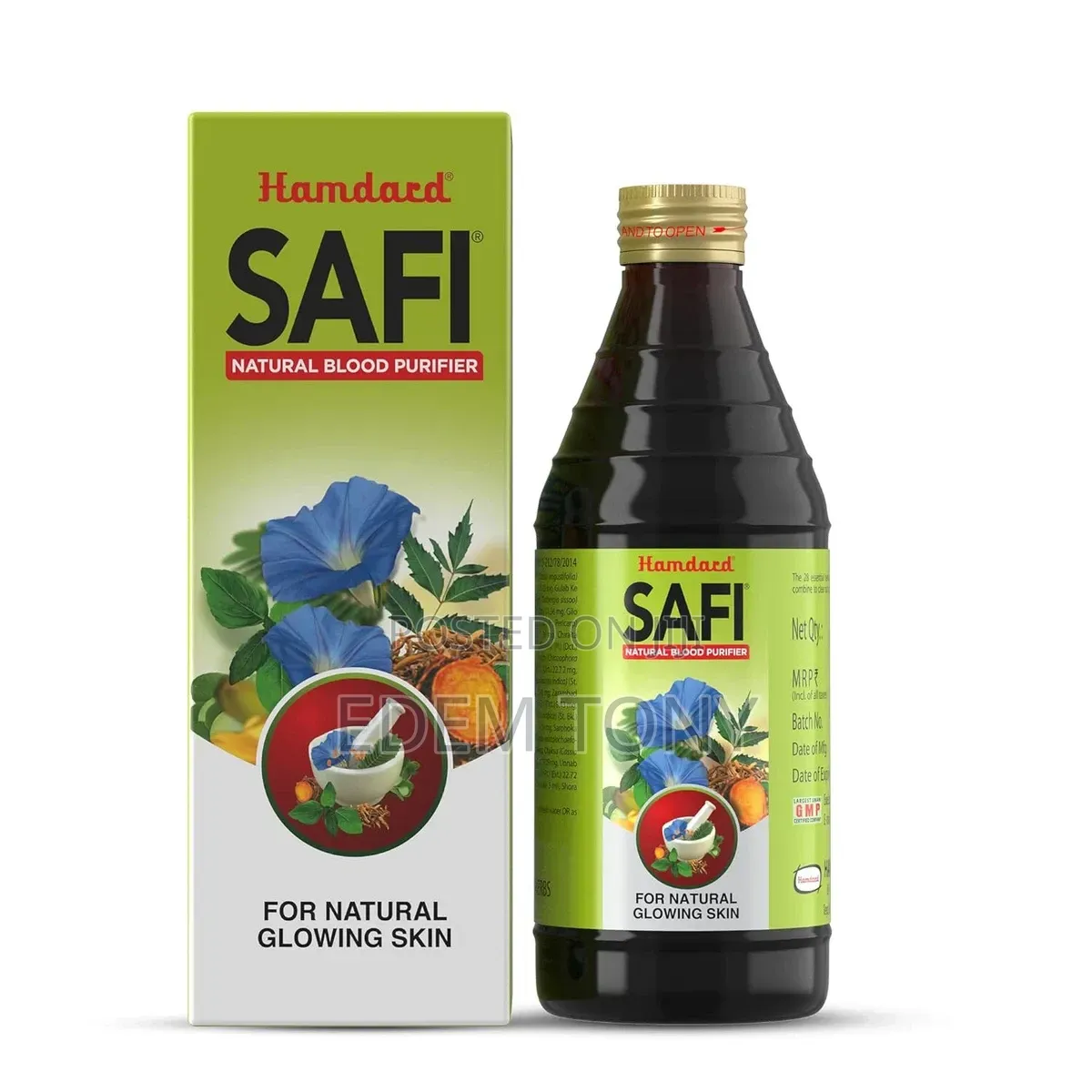 Hamdard Safi Natural Blood Purifier Syrup -for Pimples,Acne Dark Spot