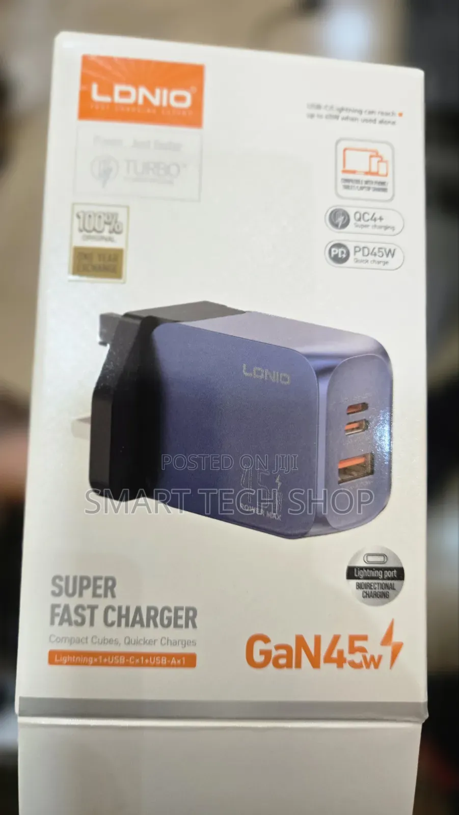LDNIO Q6 45W GaN Super Fast Charger