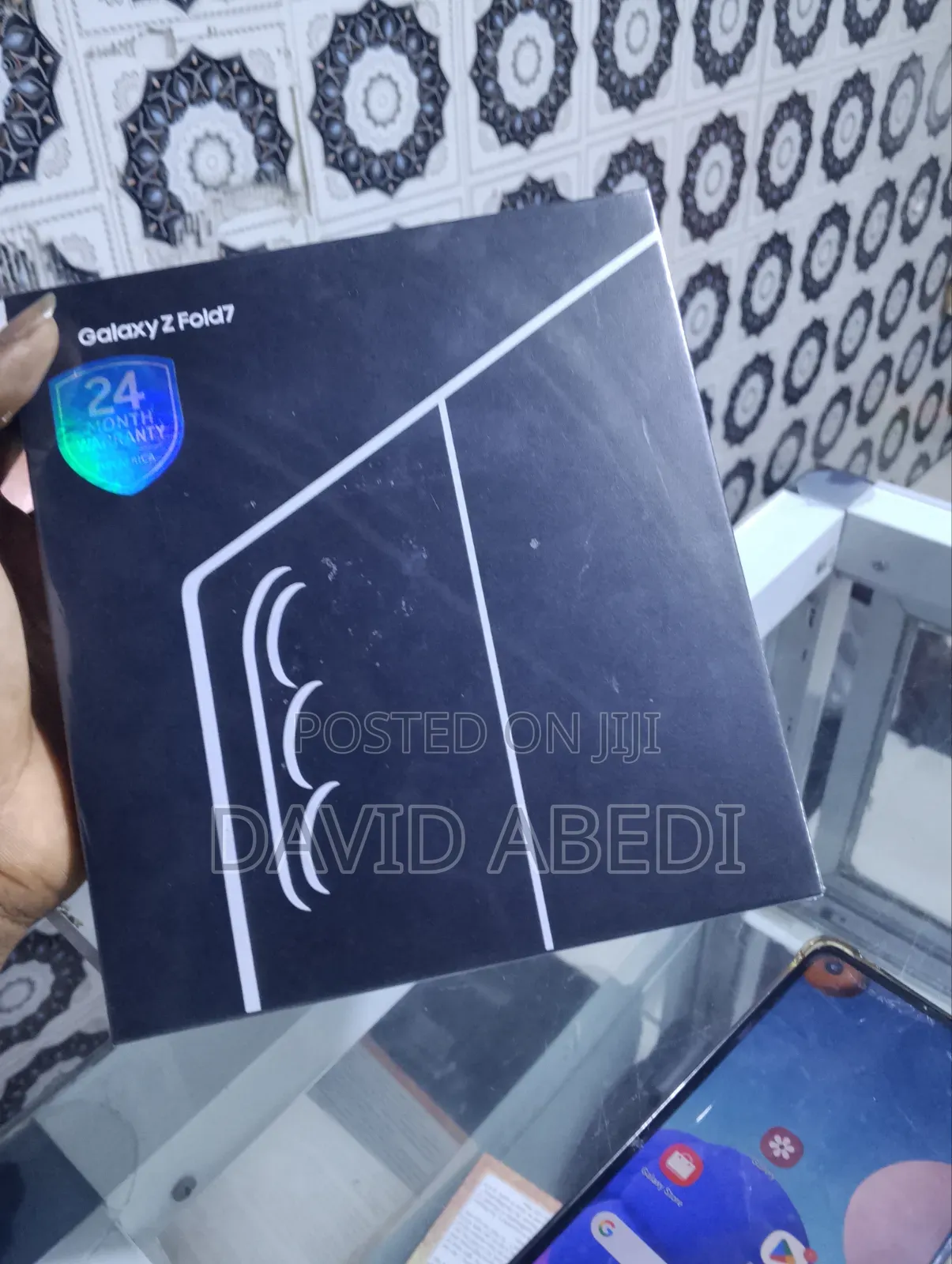 New Samsung Galaxy Z Fold7 256 GB Black