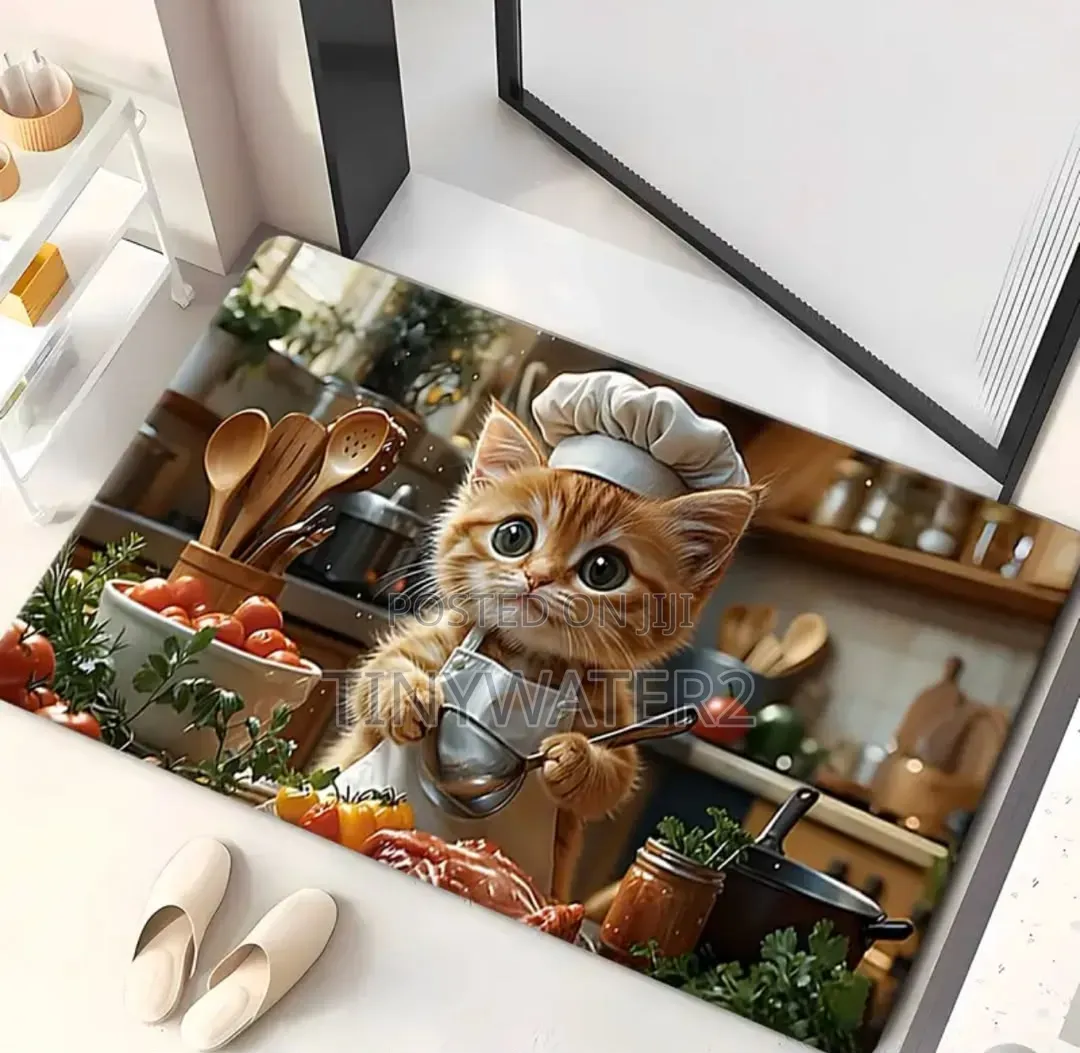 Cat Kitchen Mat