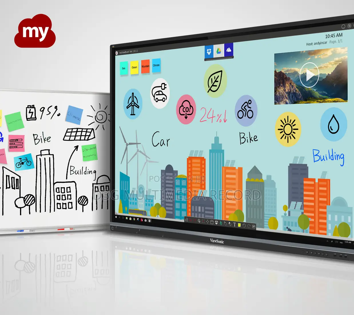 Viewsonic UHD Viewboard 86”touch Screen Interactive Display
