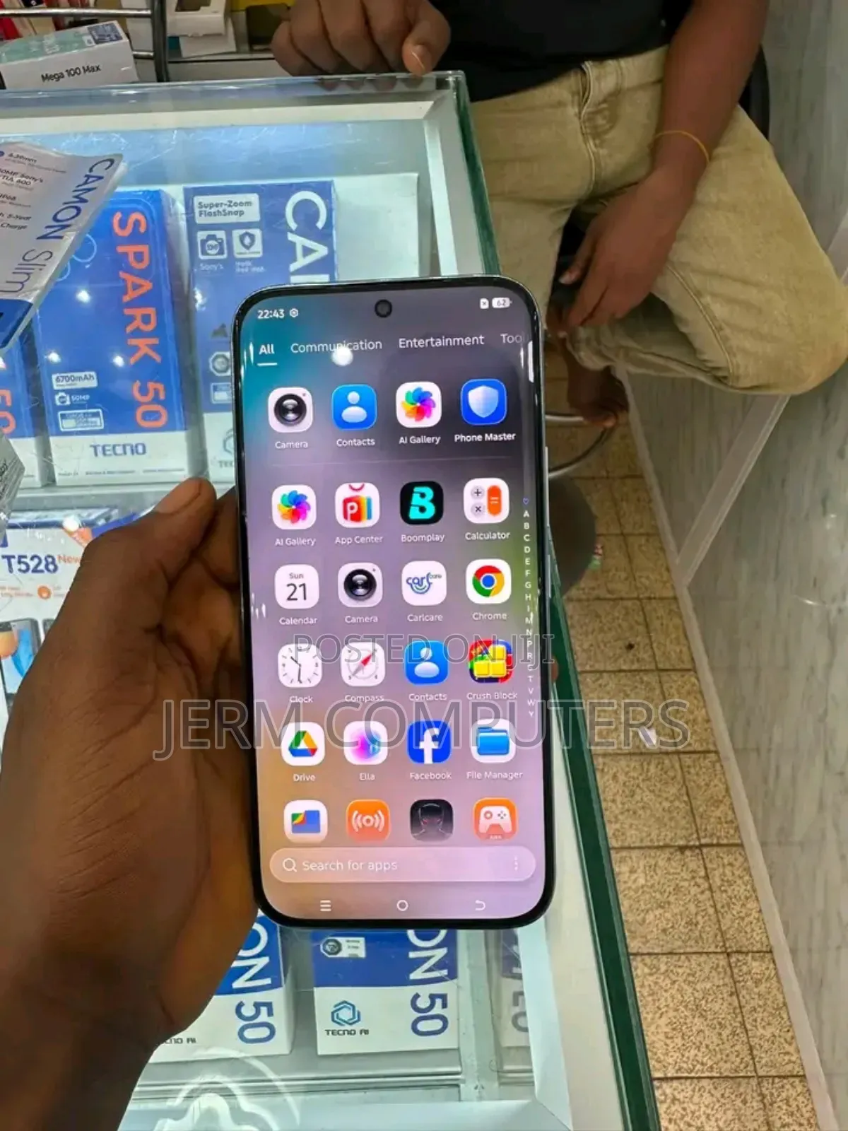 New Tecno Camon Slim 256 GB White