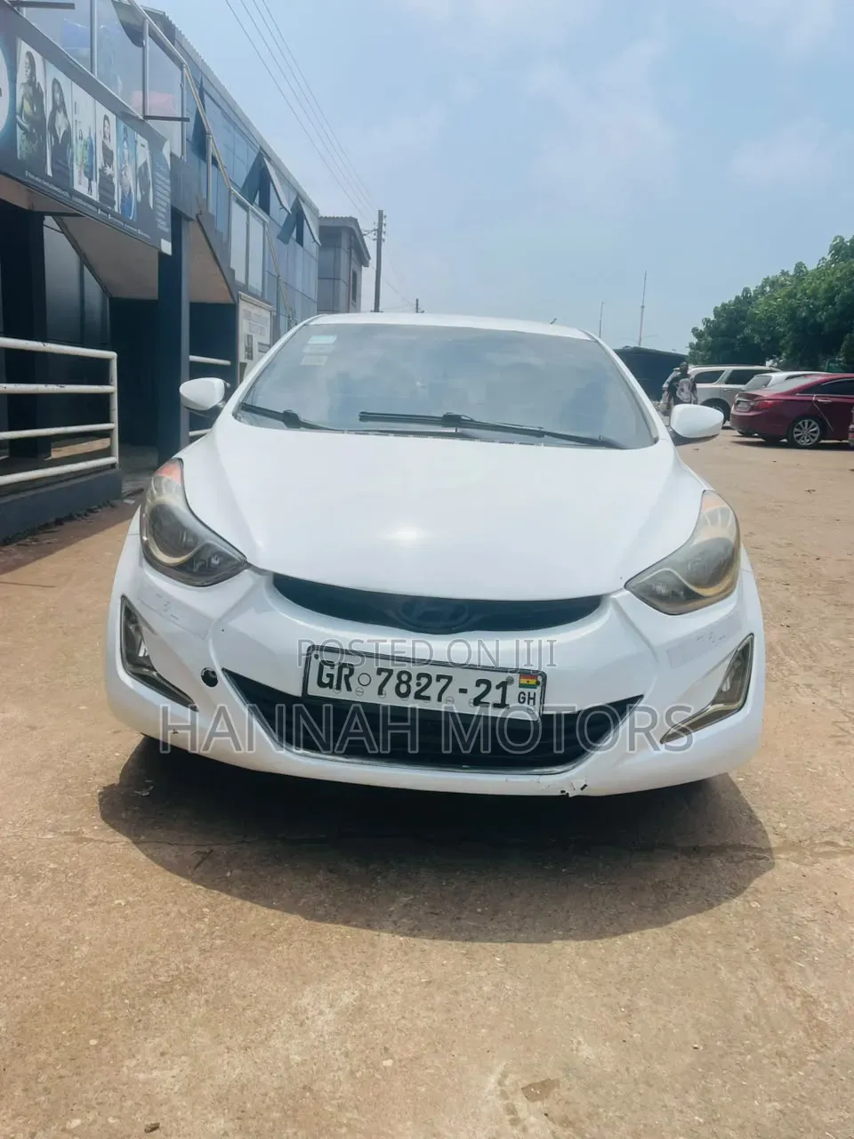 Hyundai Elantra 2013 White