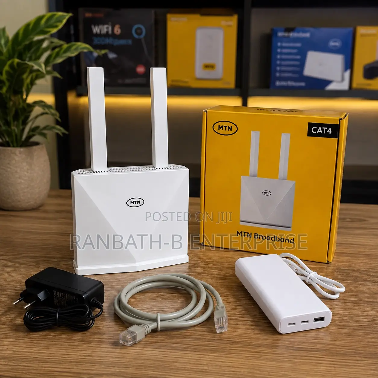 Original MTN CAT4 Router – Supports Multiple Devices