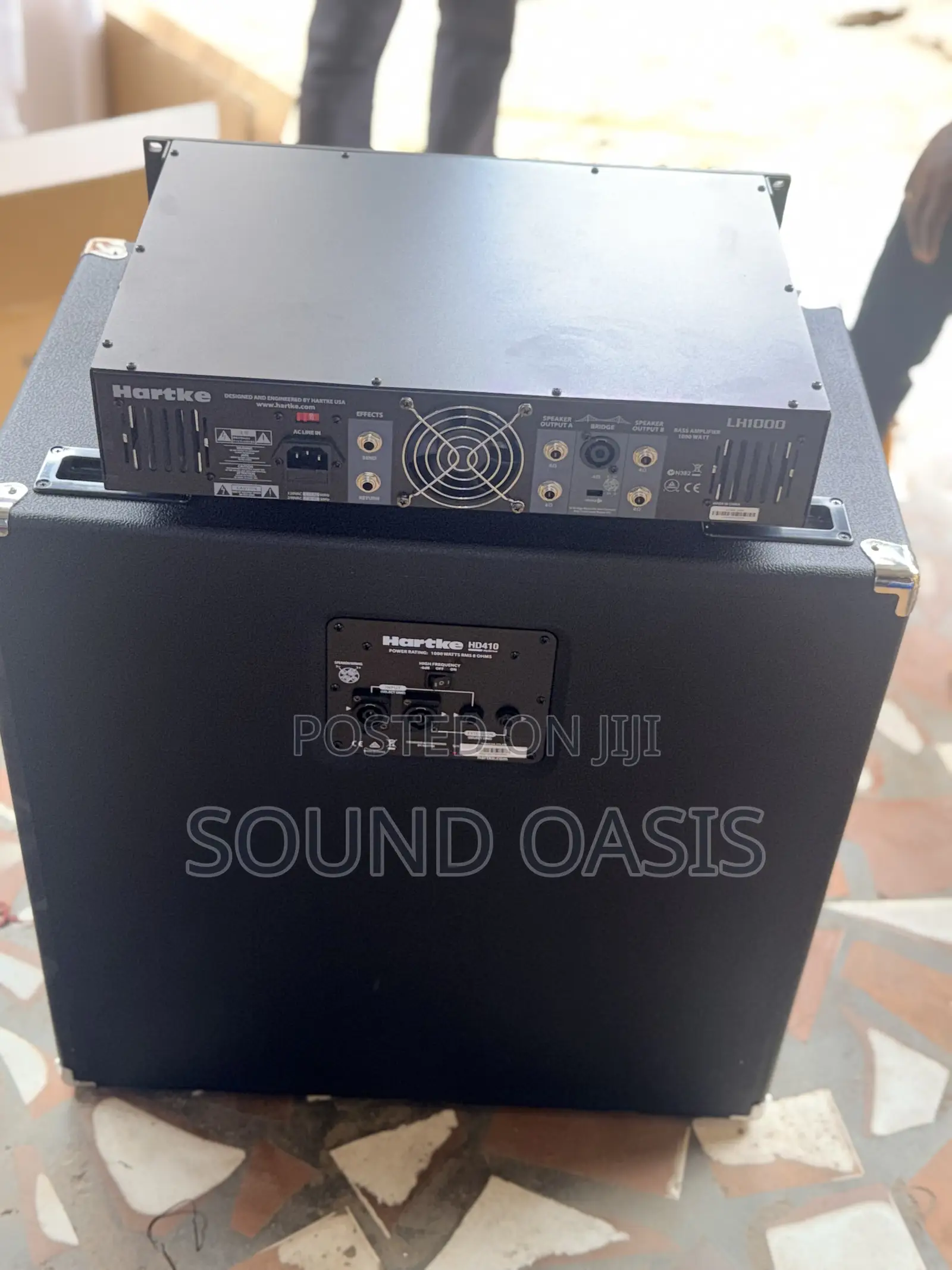 Hartke Hydrive Hd410/Hartke Lh1000 Head and Tail Bass Combo