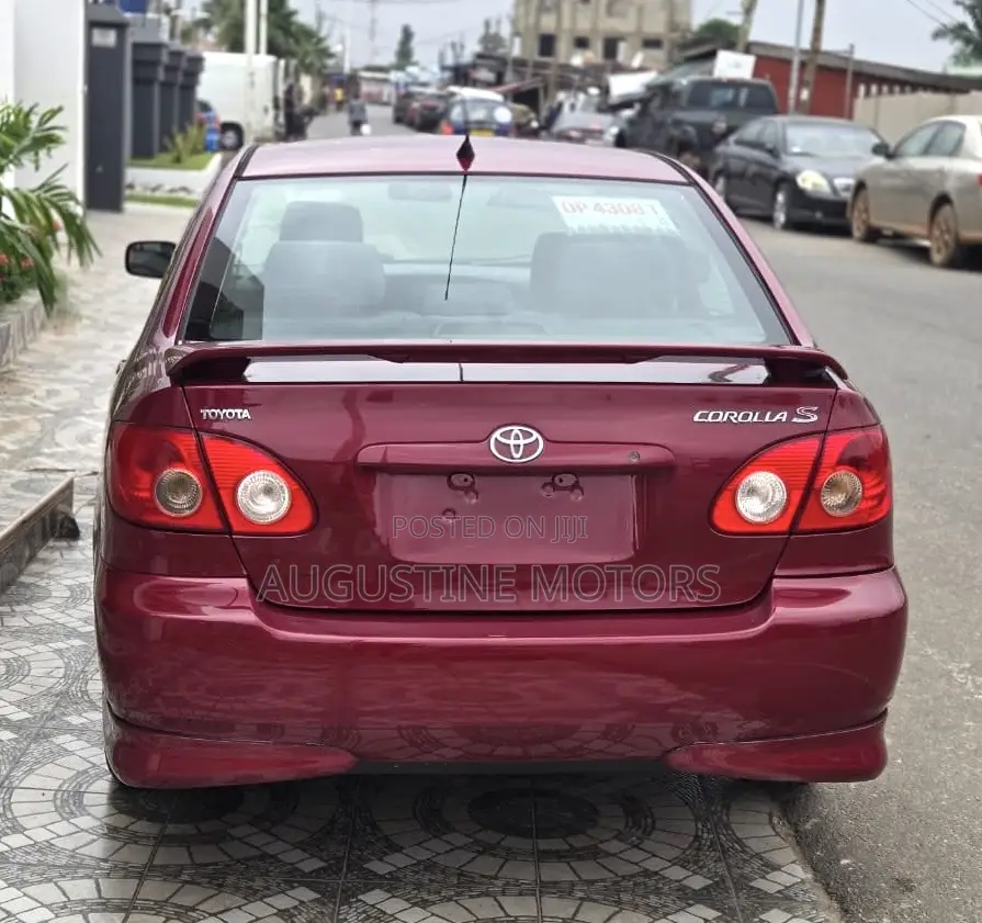 Toyota Corolla 1.8 2008 Red