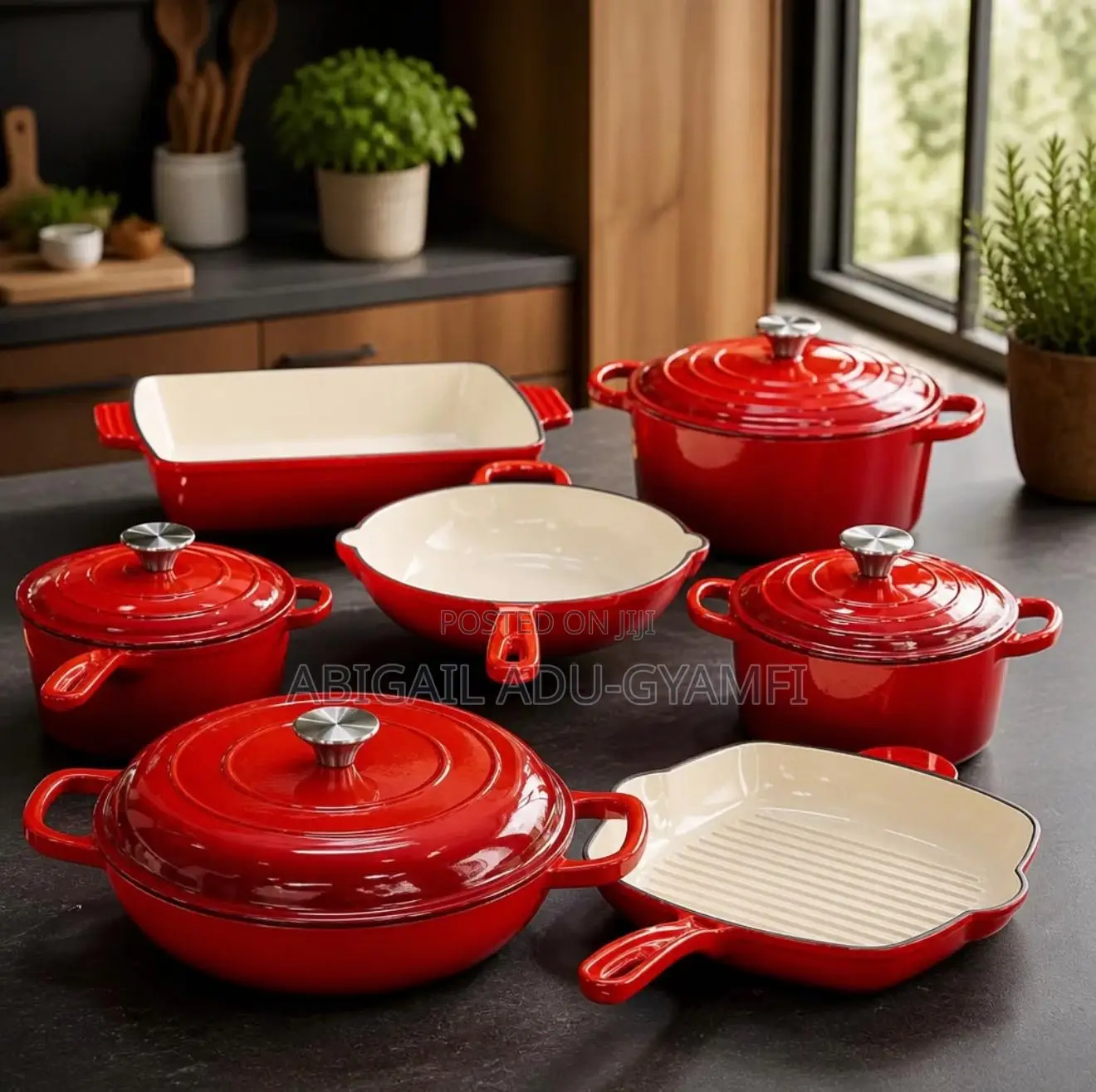 Cast Iron Cookware Set