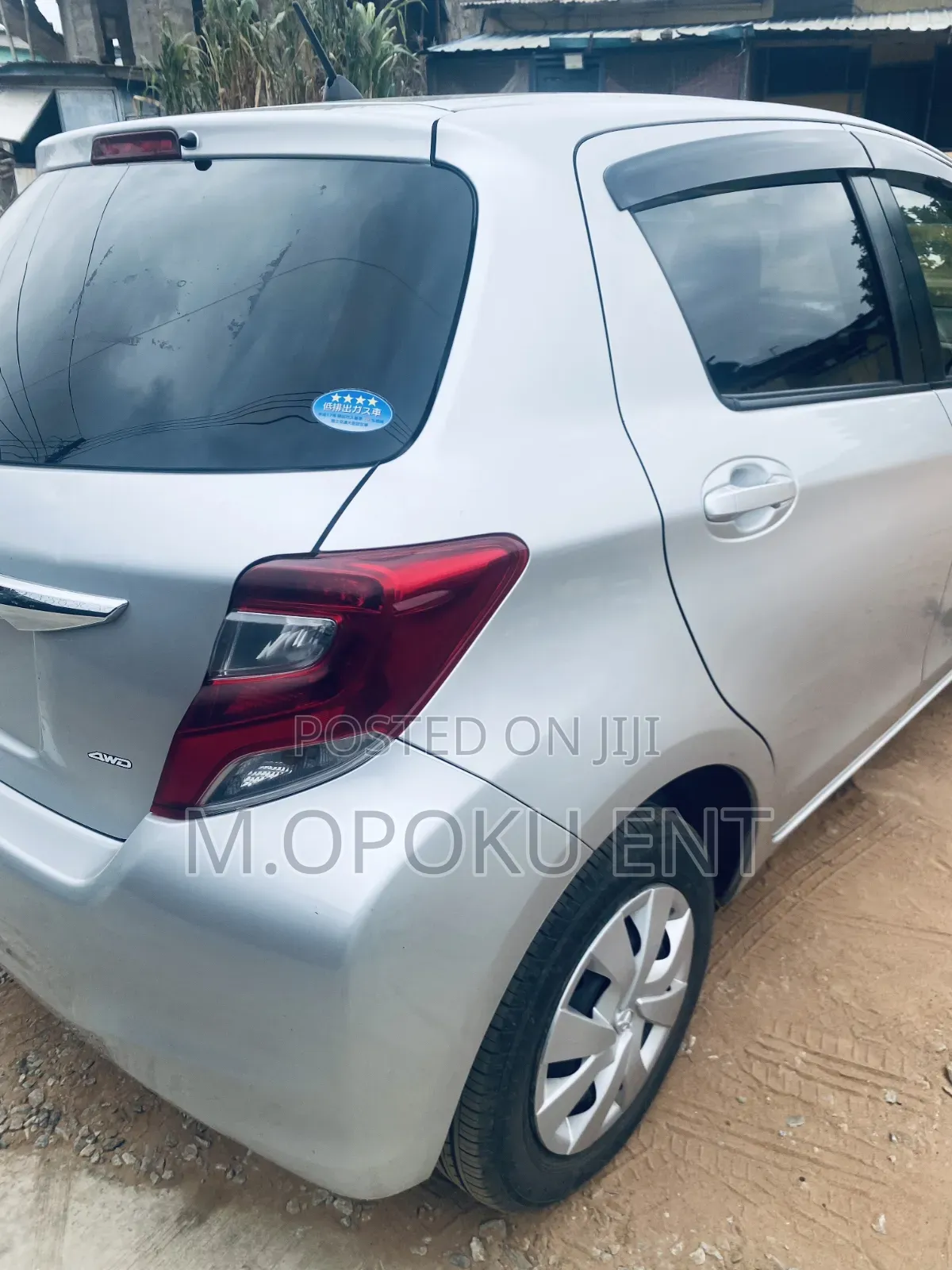 Toyota Vitz 2015 Gray