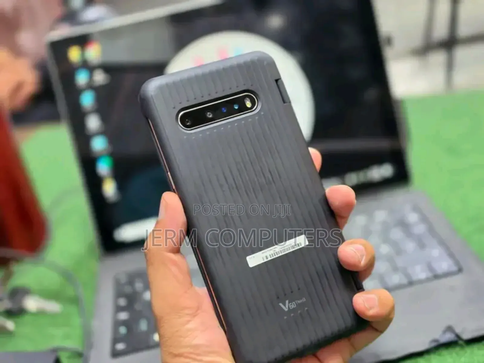 New LG V60 ThinQ 5G 256 GB Black