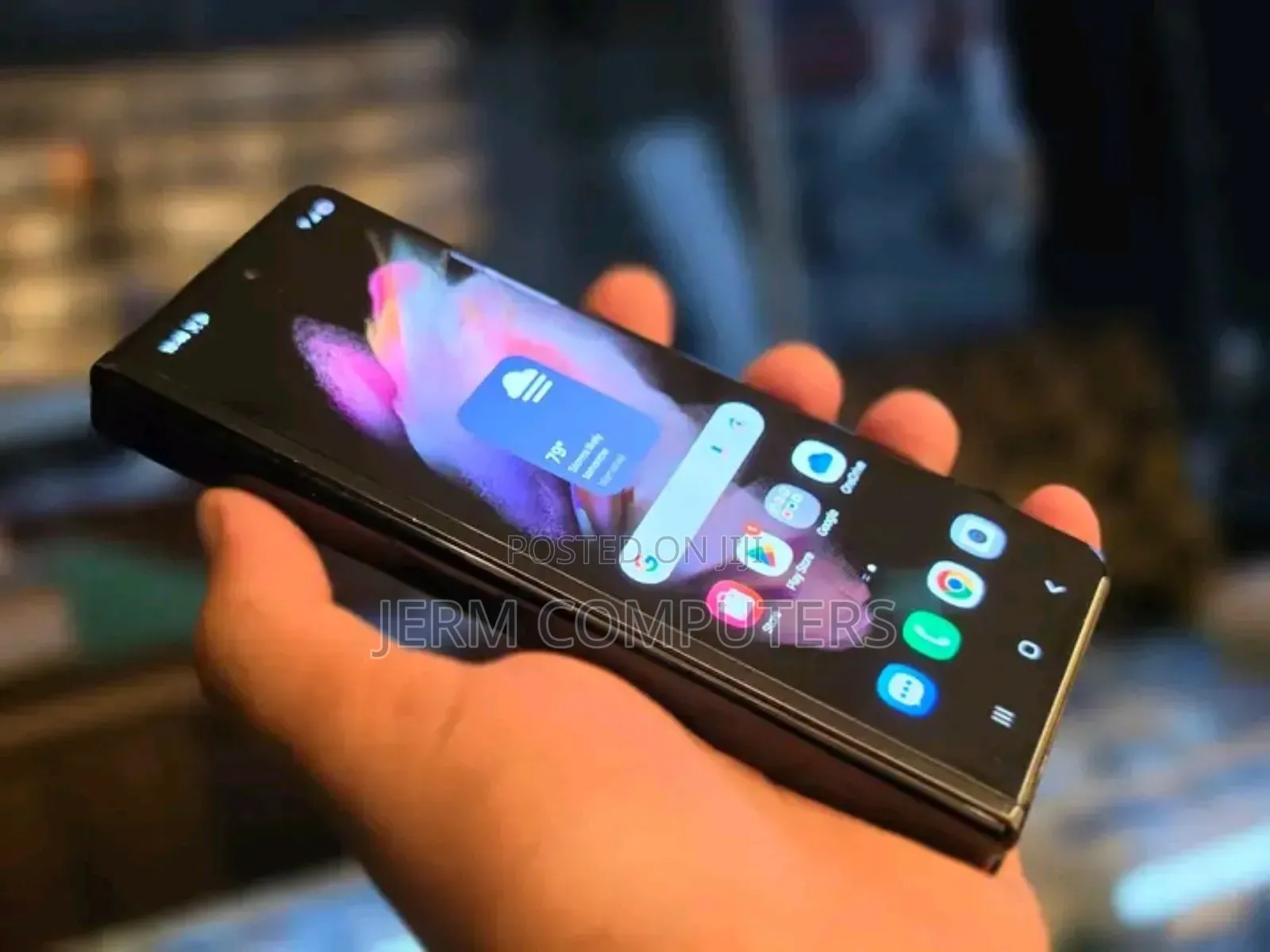 New Samsung Galaxy Z Fold3 5G 256 GB Black