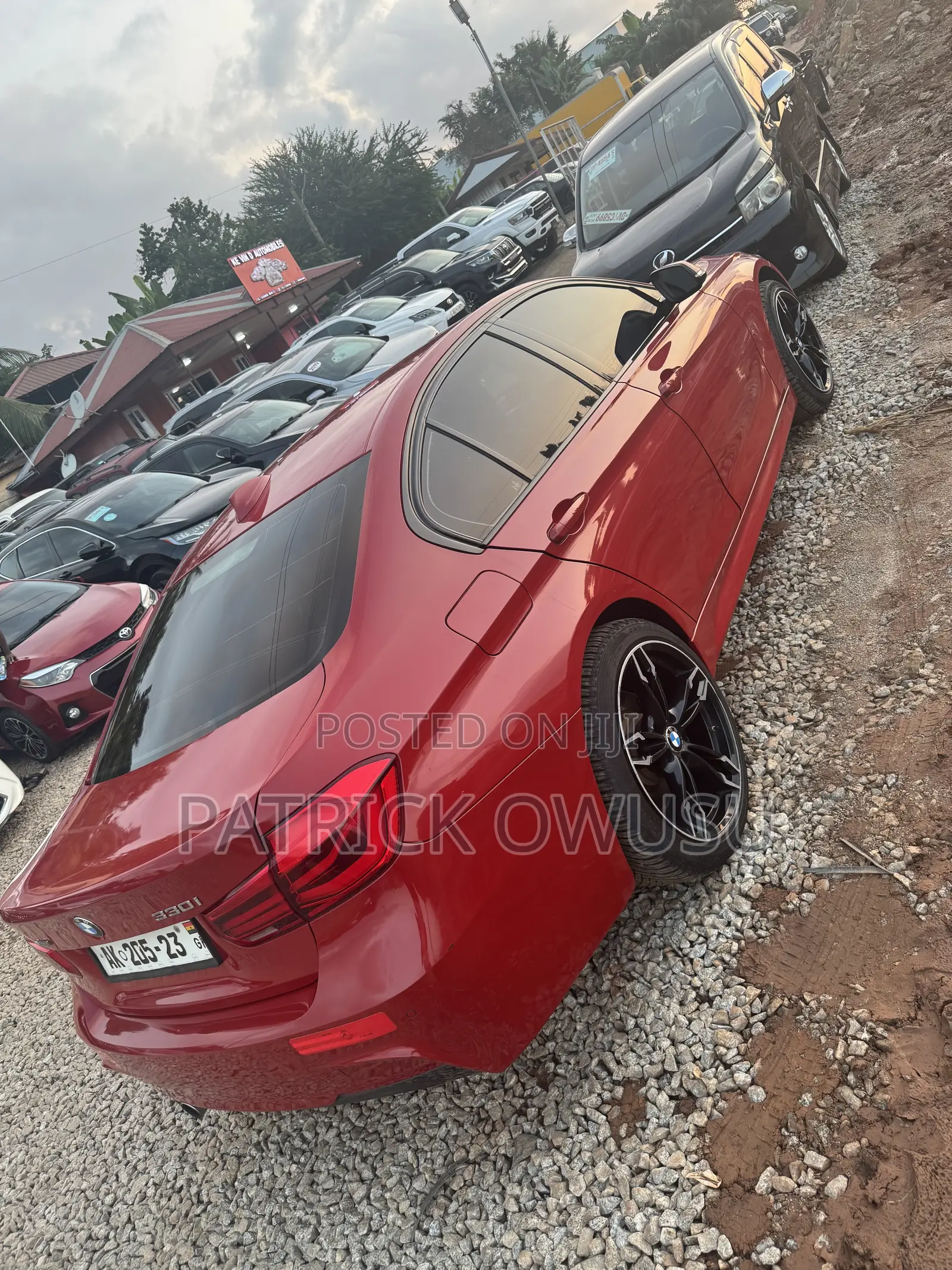 BMW 330i 2017 Red