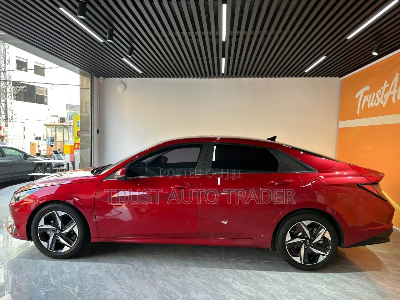 Hyundai Elantra Limited 2021 Red