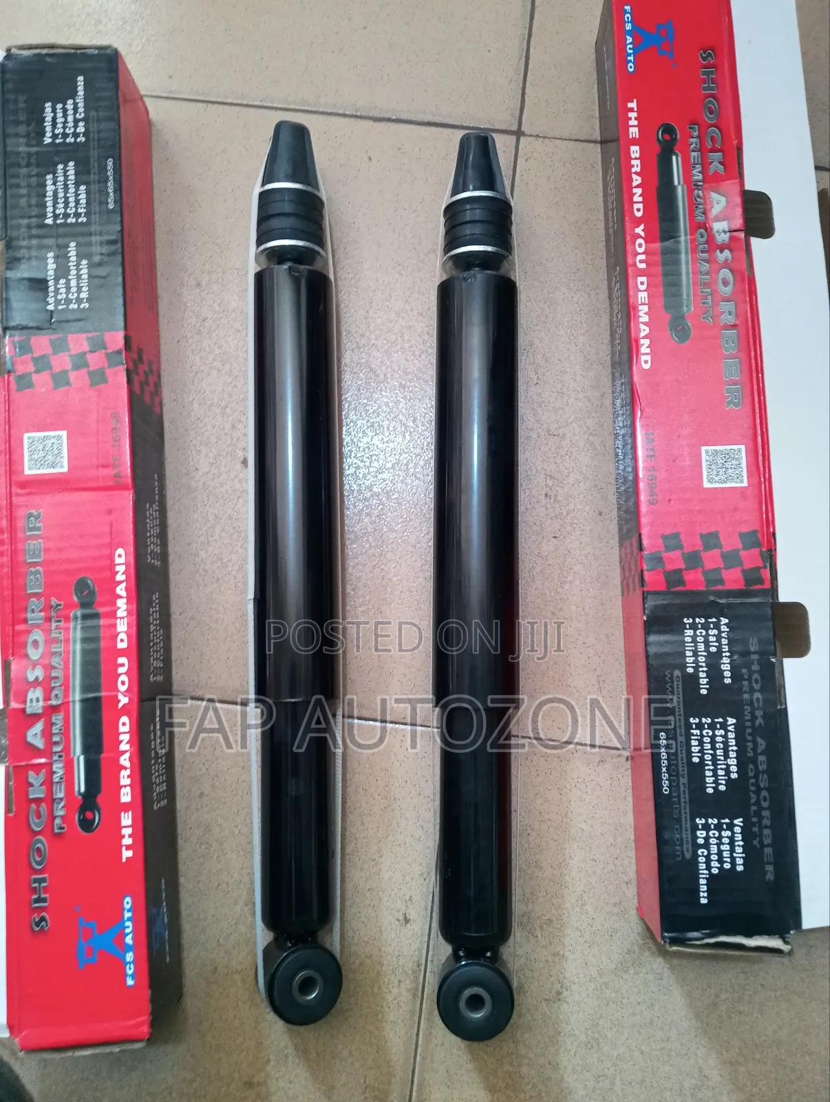 0424. Original Toyota Yaris Rear Shock Absorber Imported From USA