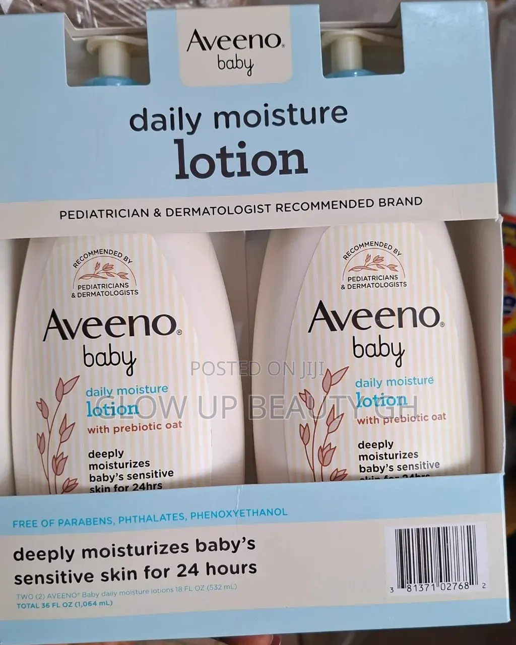 Twin Pack Aveeno Baby Lotion