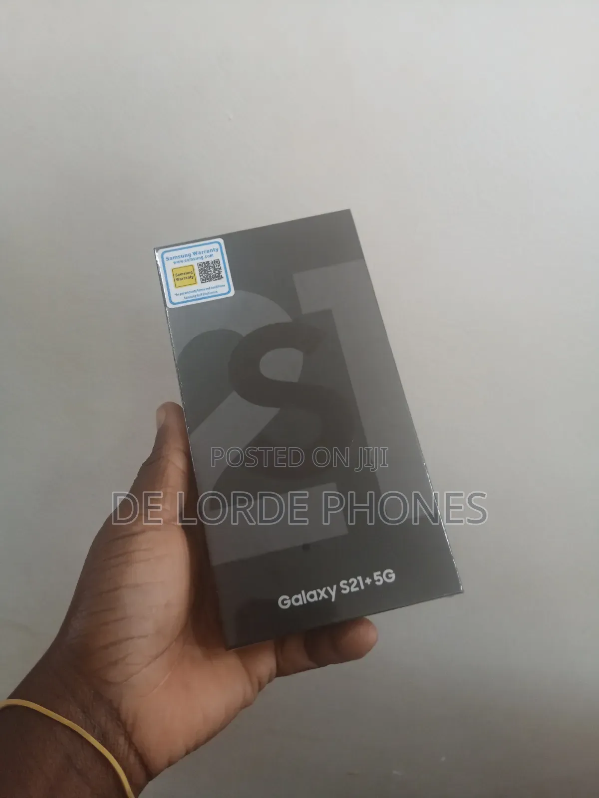 New Samsung Galaxy S21+ 5G 256 GB Black