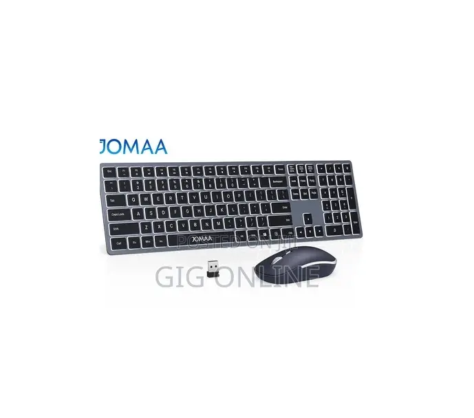 Jomaa Wireless Backlit Keyboard