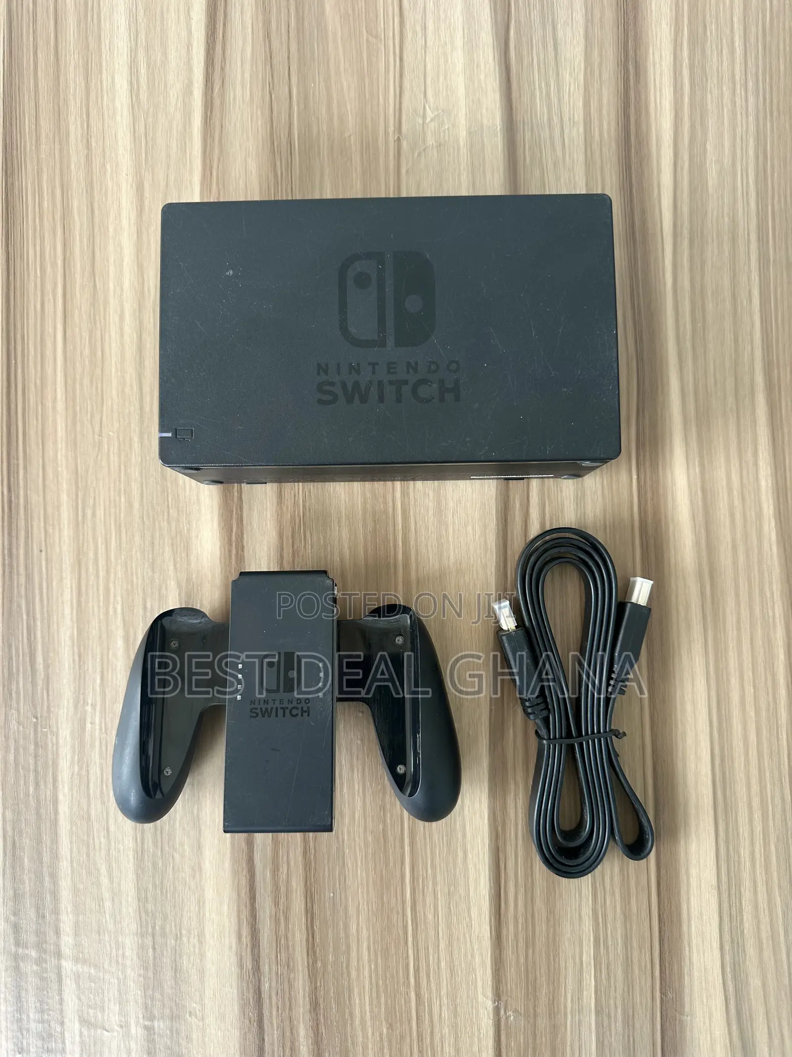 Nintendo Switch Dock With Joy Con Grip and Hdmi Cable