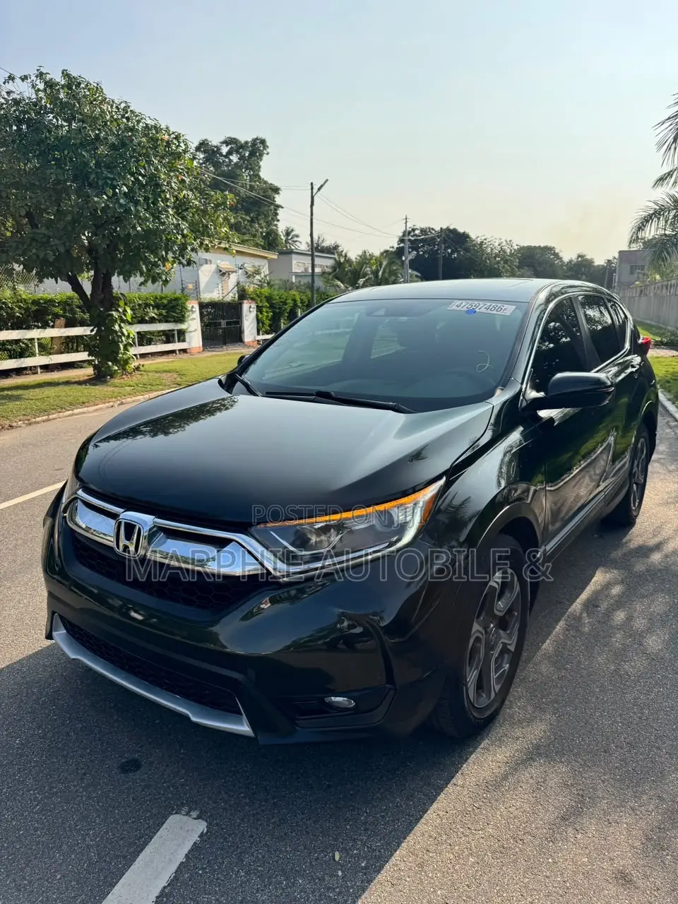 Honda CR-V EX-L AWD 2018 Black