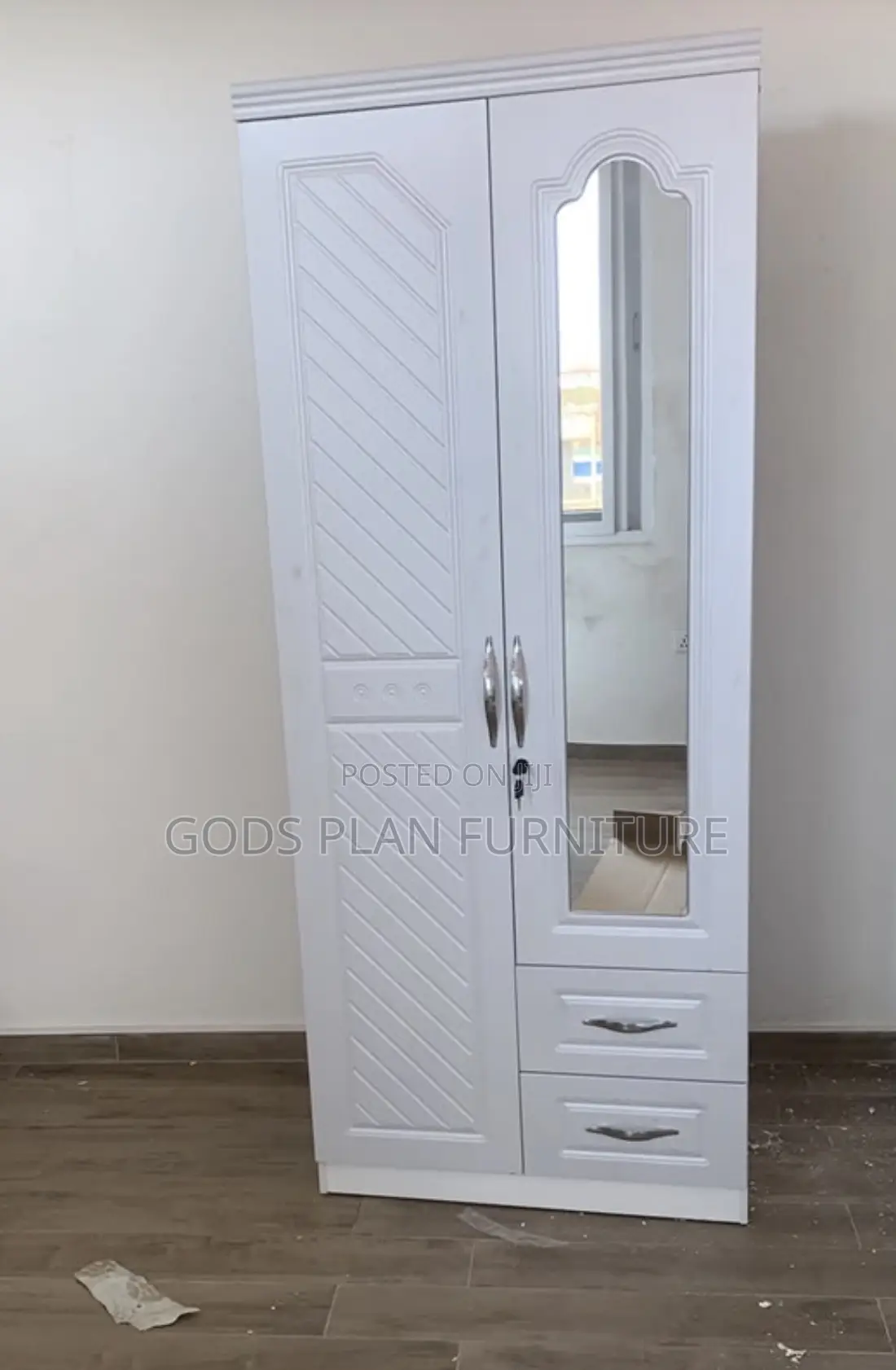 2in 1 Wooden Wardrobe