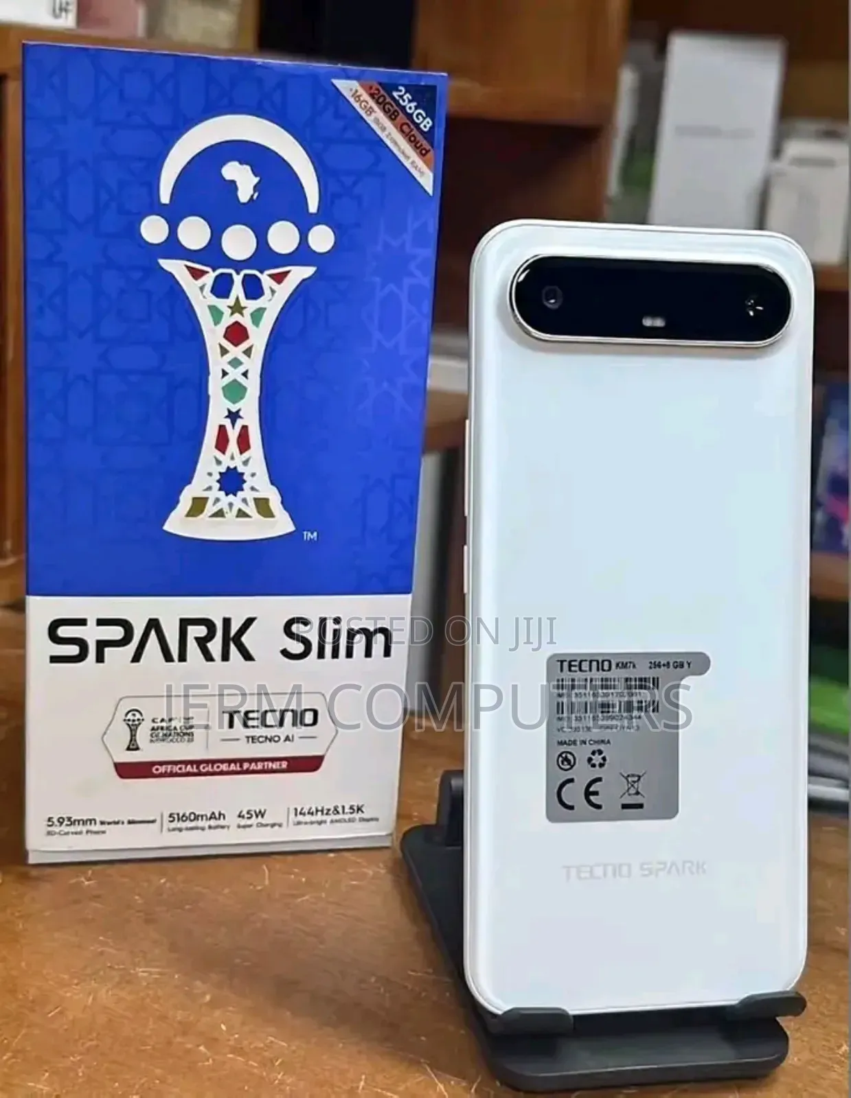 New Tecno Spark Slim 256 GB White