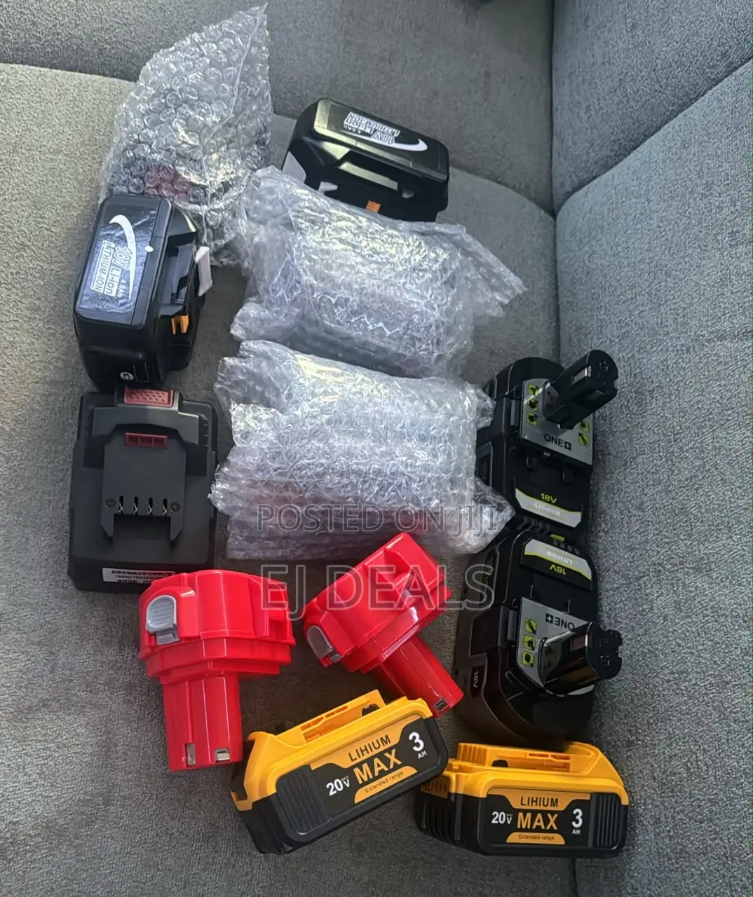 Dewalt,Black and Decker, Ryobi, Parkside, Makita, Bosch Drill Battery