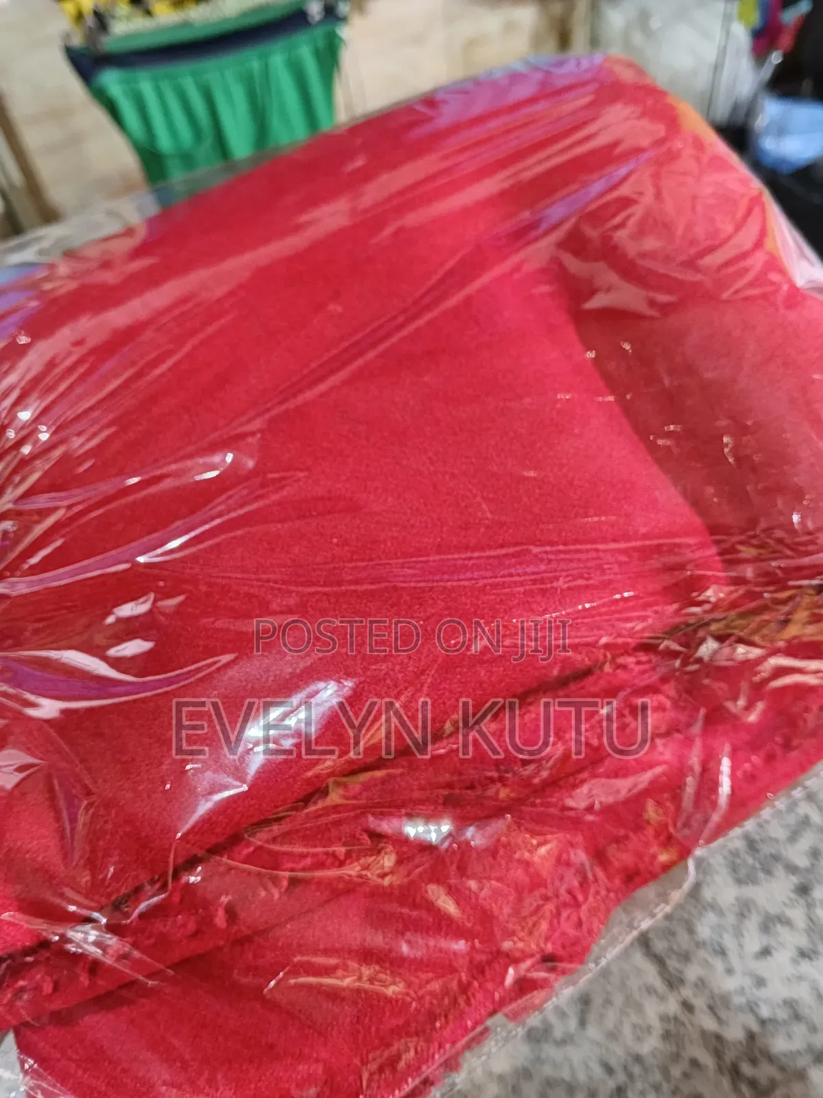 Original Snooker Carpet Red.
