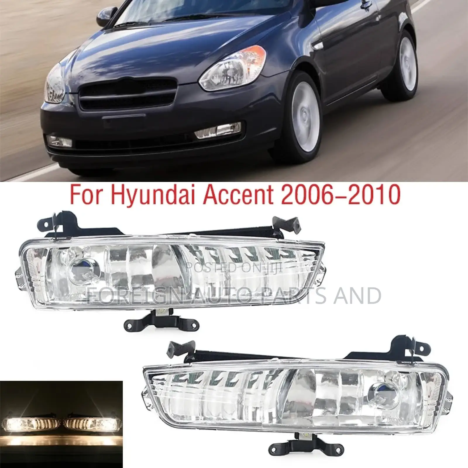 Accent 2006-2010 Fog Lamp