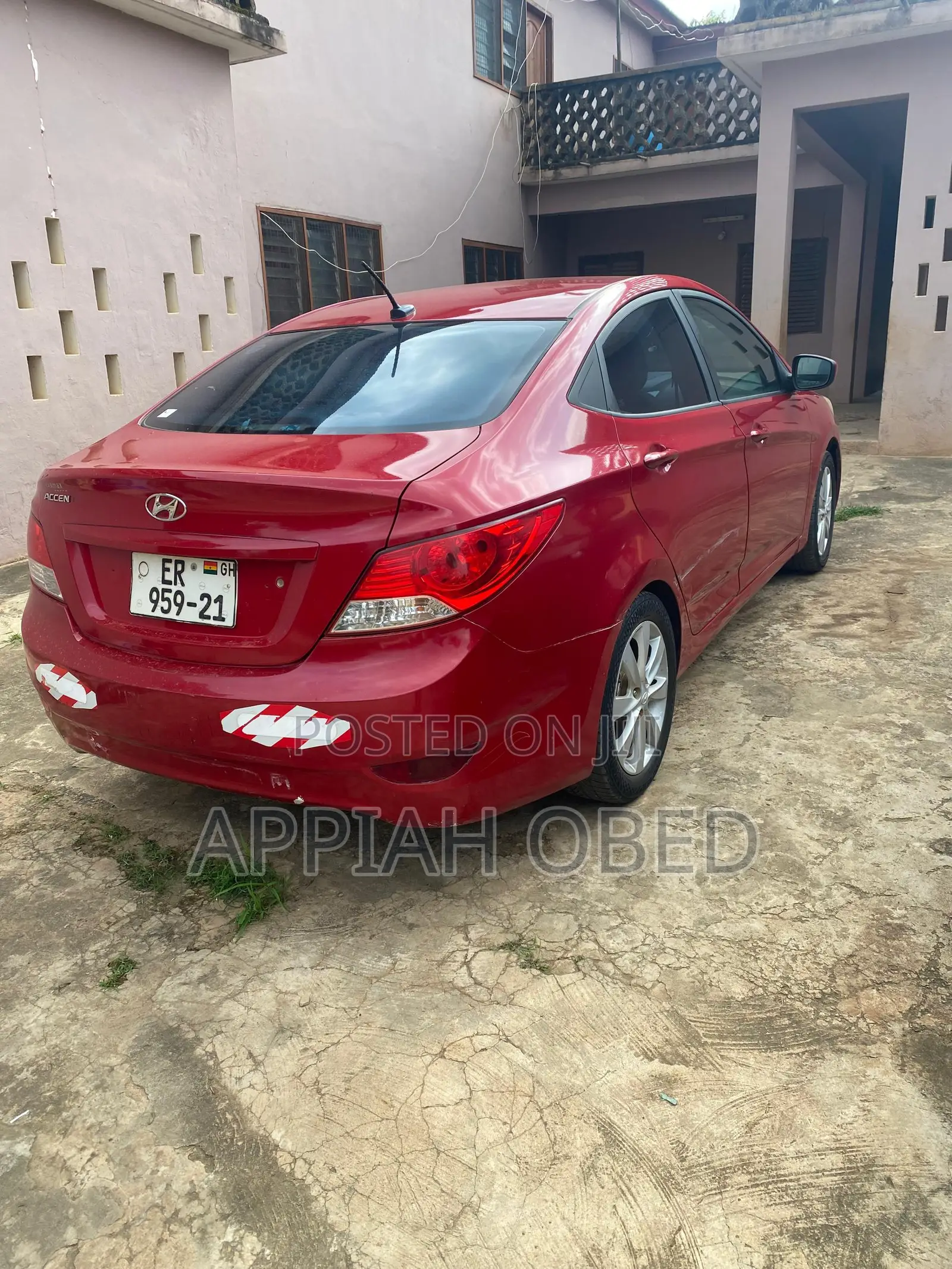 Hyundai Accent GLS Automatic 2012 Red